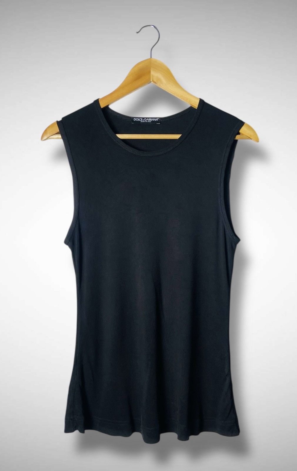 Dolce & Gabbana Dolce & Gabbana Viscose Sleevless Shirt Size S / US 4 / IT 40 - 1 Thumbnail