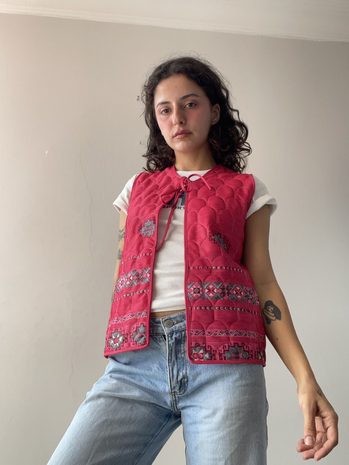 Vintage Vintage vest Size M / US 6-8 / IT 42-44 - 1 Thumbnail