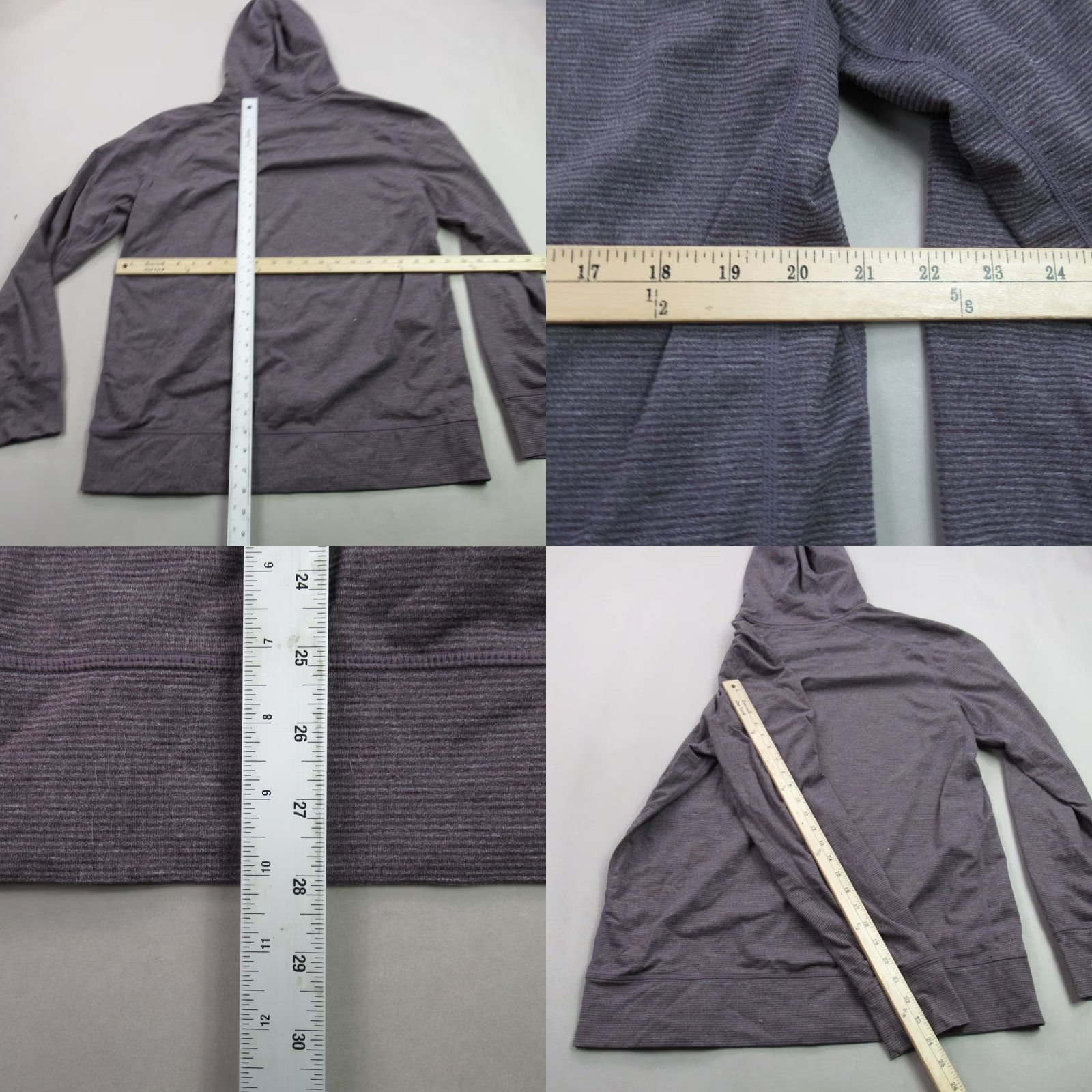 Prana prAna Hoodie Mens Large Hooded Pullover Outdoors Purple Casual Long Sleeve Size US L / EU 52-54 / 3 - 8 Thumbnail
