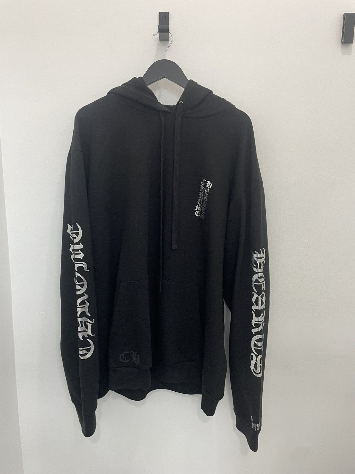 Chrome Hearts Chrome Hearts Vertical Logo Silver Text Size US XL / EU 56 / 4 - 1 Thumbnail