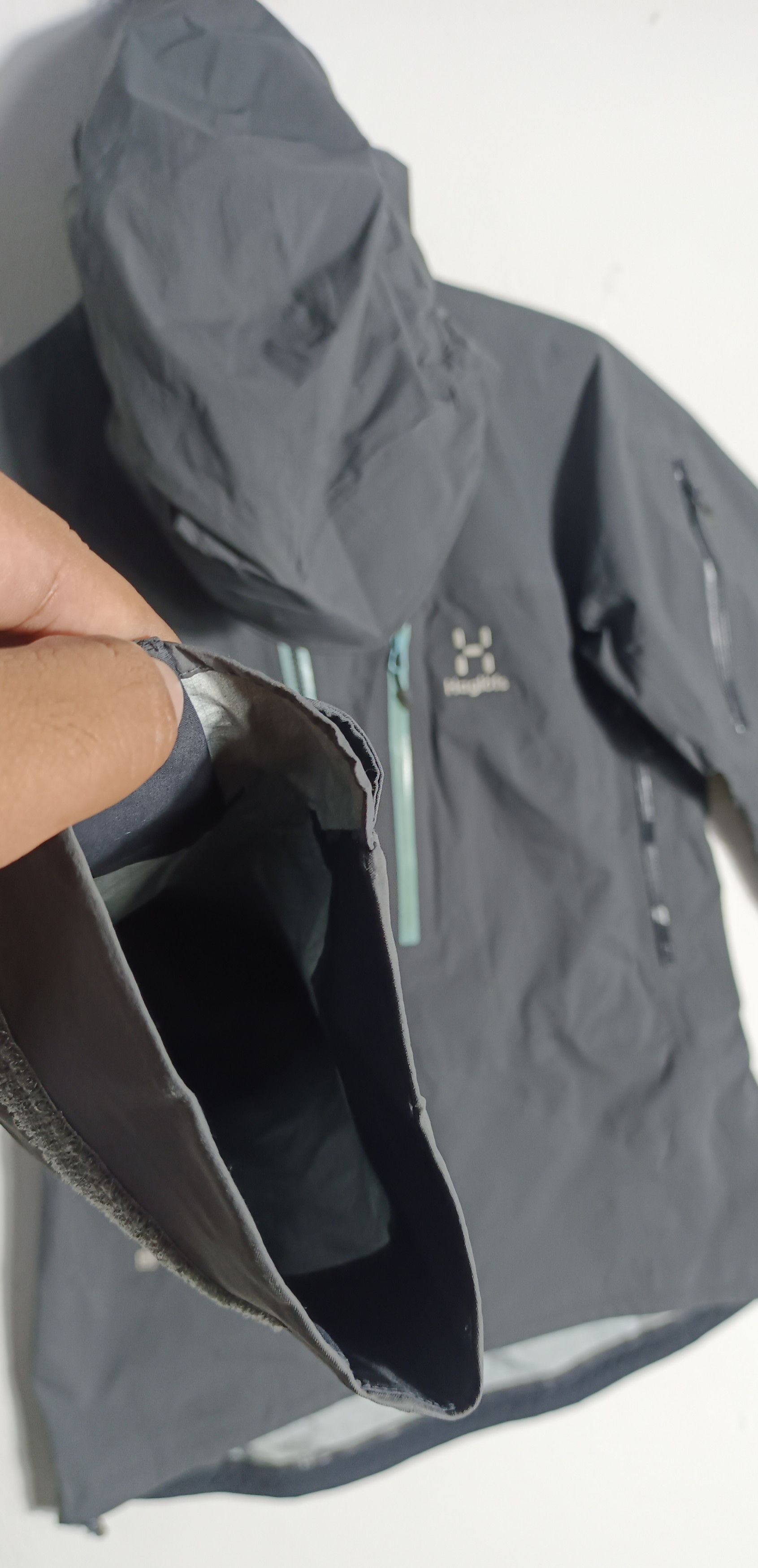 Goretex × Haglofs Spitz Jacket Women Magnetite Size M / US 6-8 / IT 42-44 - 8 Thumbnail