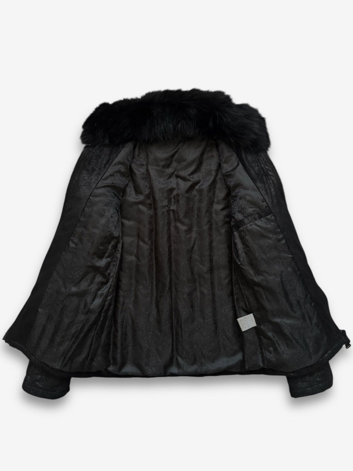 GOSTAR DE FUGA Fuga Raccoon Fur Collared Coating Down Puffer Size US M / EU 48-50 / 2 - 2 Thumbnail