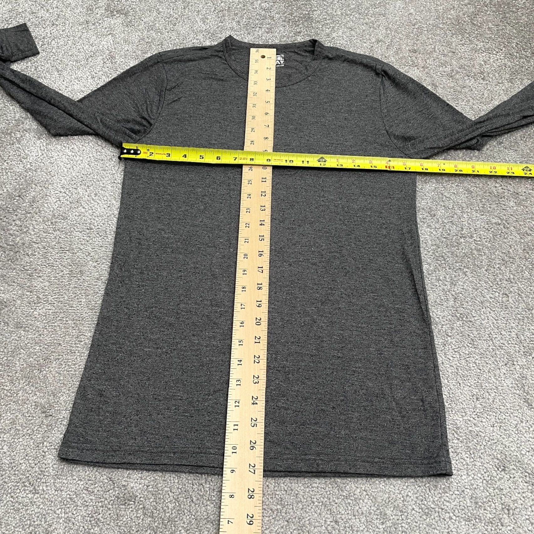 Vintage 32 Degrees Shirt Womens Small Gray Long Sleeve Crew Neck Active Outdoor Top Size S / US 4 / IT 40 - 6 Thumbnail