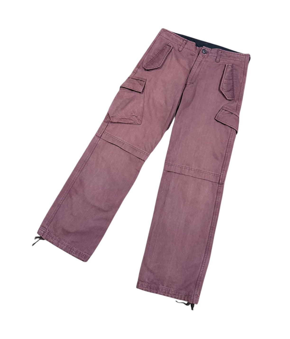 PPFM Vtg🔥PPFM Red Hbt Cotton Cargo Pant Size US 32 / EU 48 - 8 Thumbnail