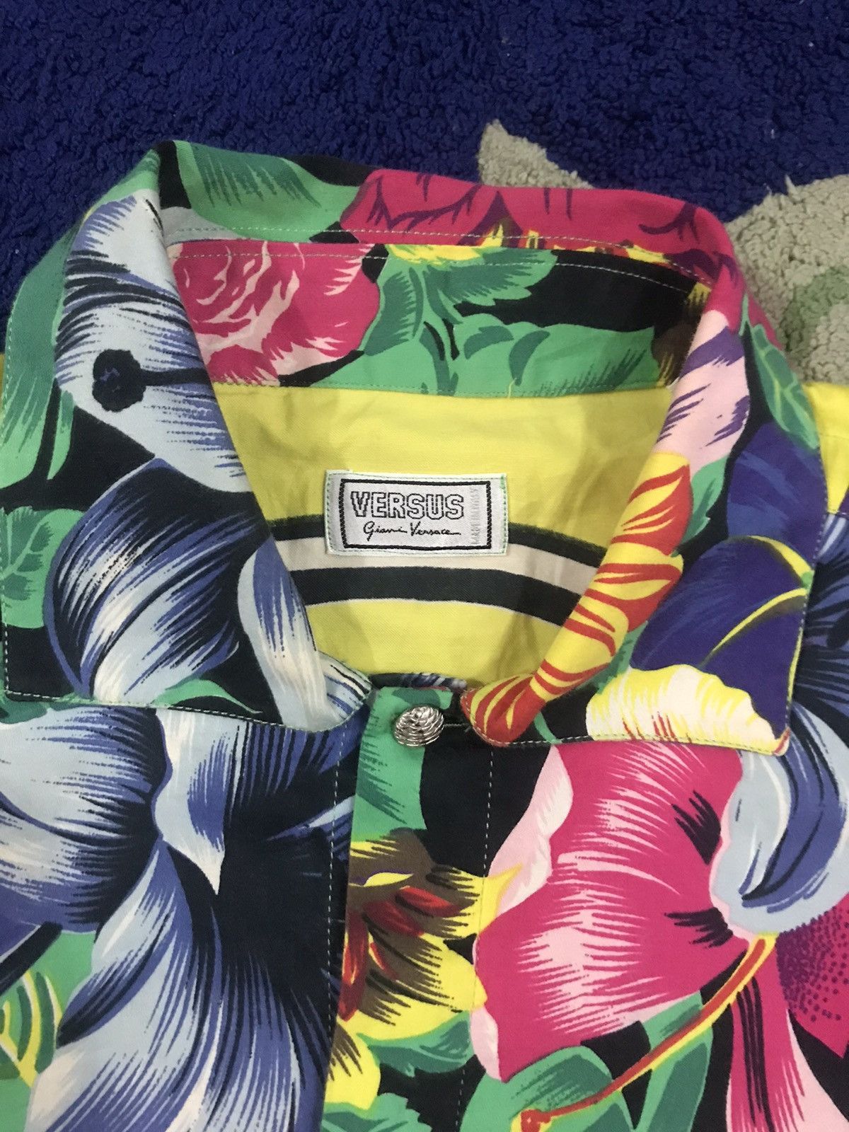 Versus Versace Versus Gianni Versace Floral Print Size US S / EU 44-46 / 1 - 11 Thumbnail