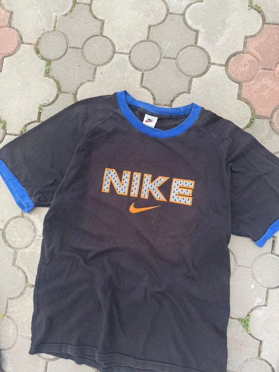 Nike × Vintage Vintage Nike Spell Out Faded Oversized Tee Size US M / EU 48-50 / 2 - 3 Thumbnail