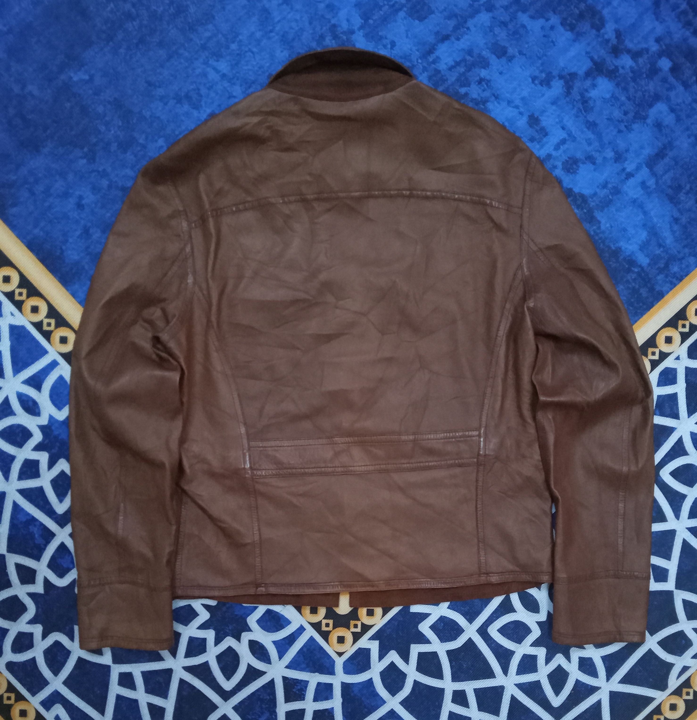 Giorgio Armani Armani Collezioni Giorgio Armani Reversible Leather Jacket Size US M / EU 48-50 / 2 - 4 Thumbnail