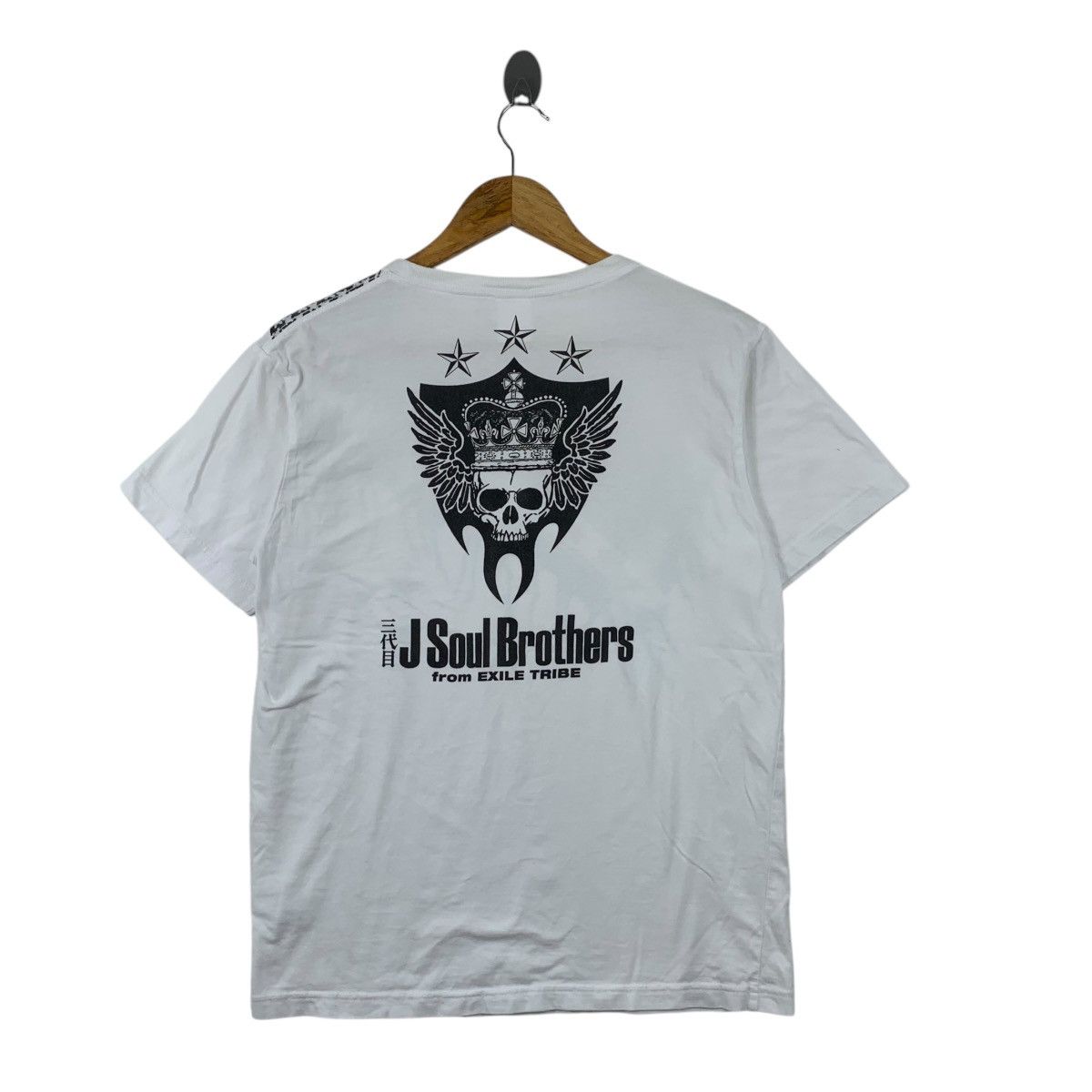 Vintage J SOUL BROTHERS Blue Planet Live Tour 2015 Tee Shirt Top Size M / US 6-8 / IT 42-44 - 5 Thumbnail
