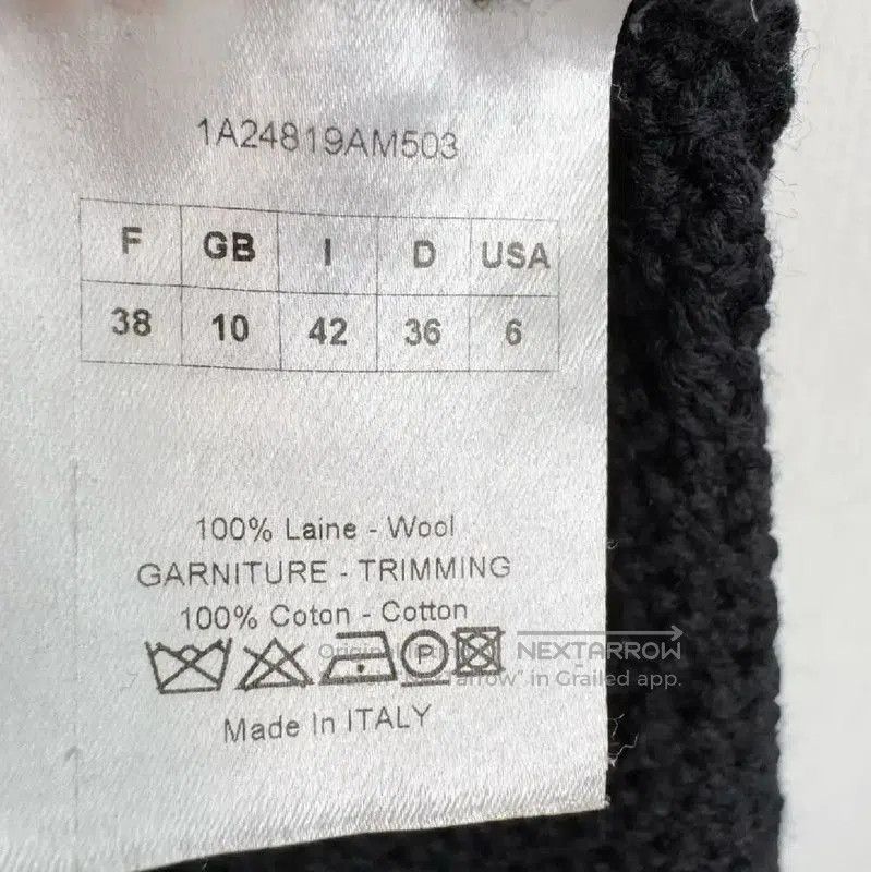 Dior Dior Black Long Sleeve Cardigan for Women . Size S / US 4 / IT 40 - 4 Thumbnail