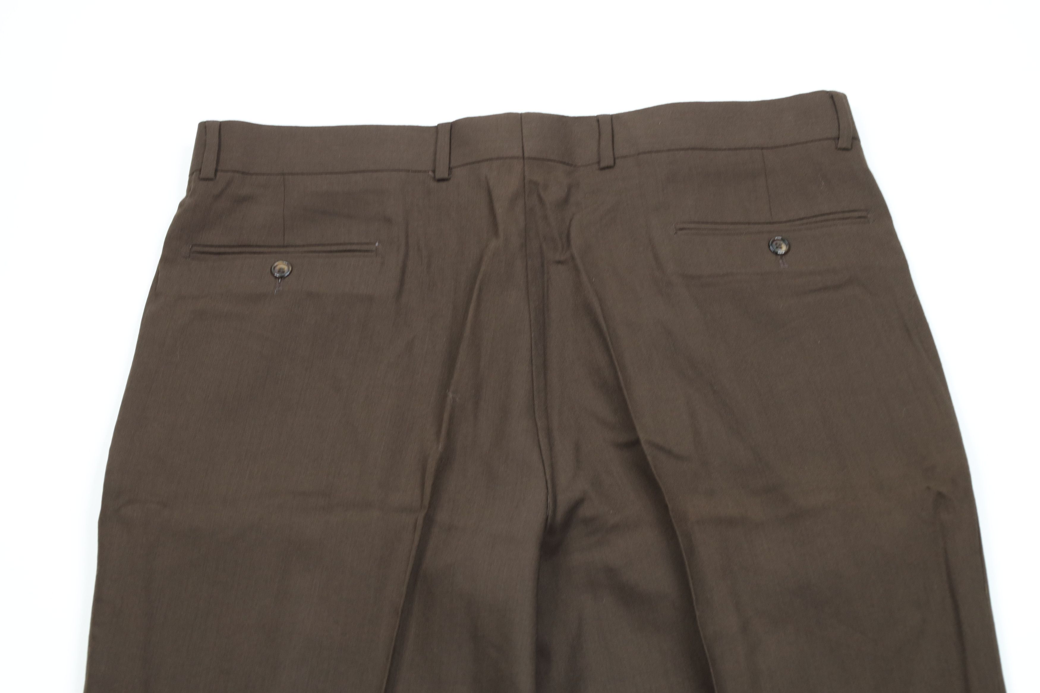 Vintage Deadstock Vintage 90s Streetwear Wool Wide Leg Chino Pants Size US 38 / EU 54 - 10 Thumbnail