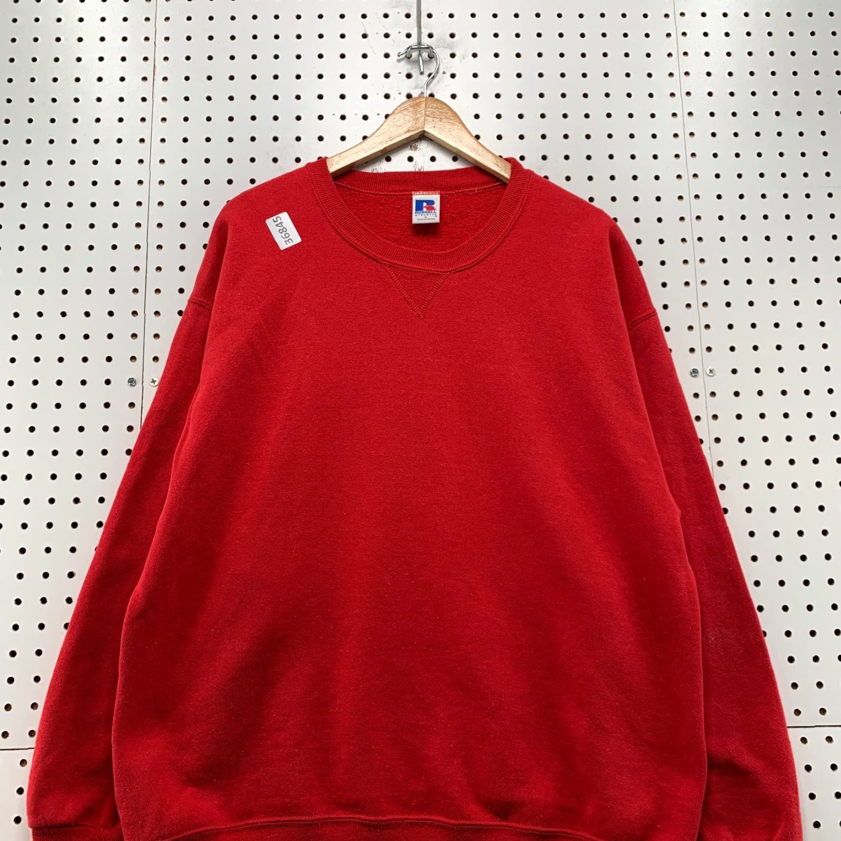 Russell Athletic VTG Russell Athletic Crewneck Sweatshirt Mens Large Red 90s Pullover USA 25x29 Mens Size US L / EU 52-54 / 3 - 2 Thumbnail