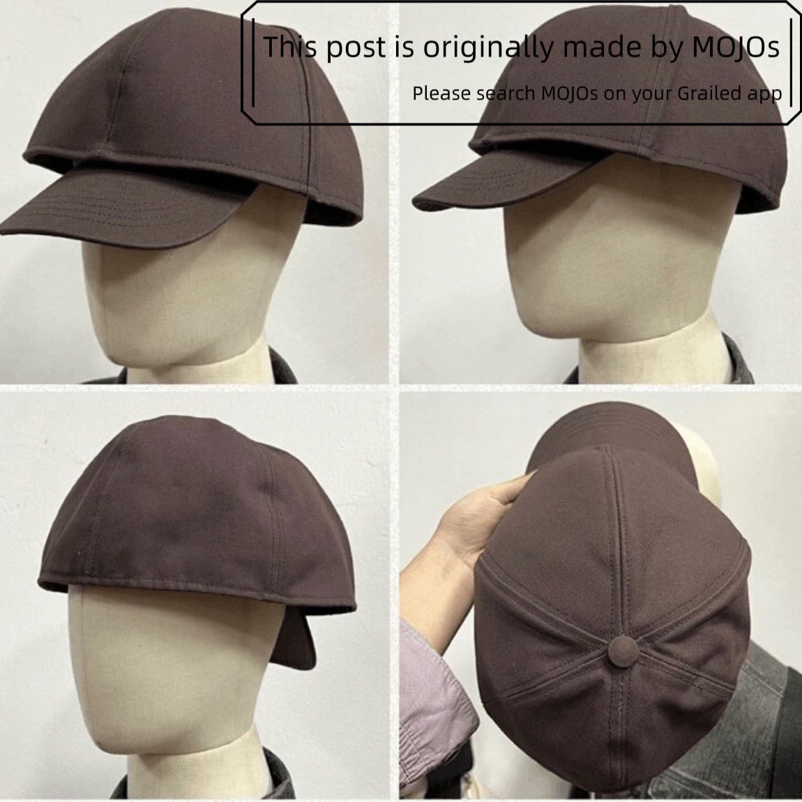 Raf Simons Raf Simons 2-Layers Hat mojos122161 Size ONE SIZE - 4 Thumbnail