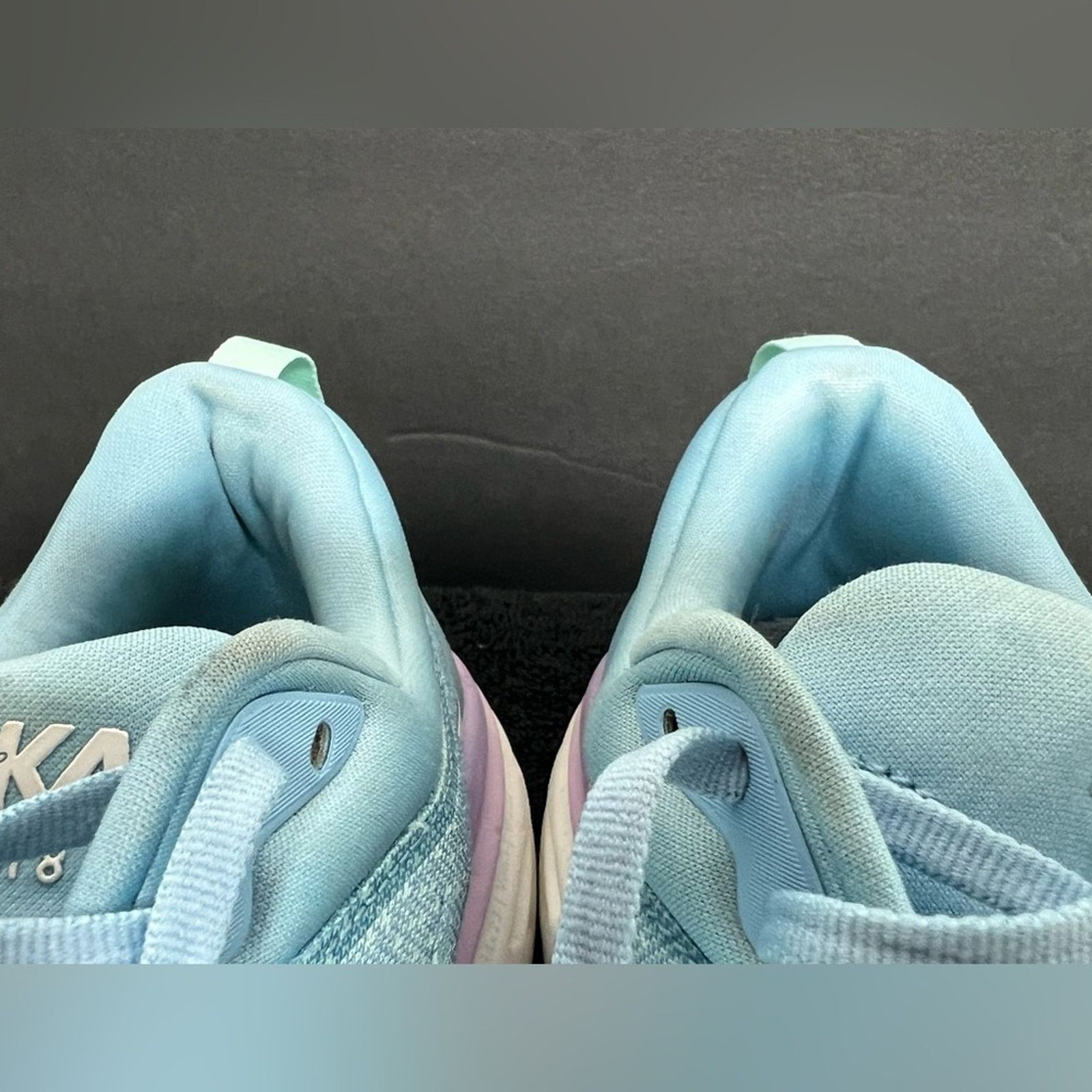 Hoka Hoka Bondi 8 Shoes Womens 9 B Airy Blue Sunlit Ocean Size US 9 / IT 39 - 11 Thumbnail