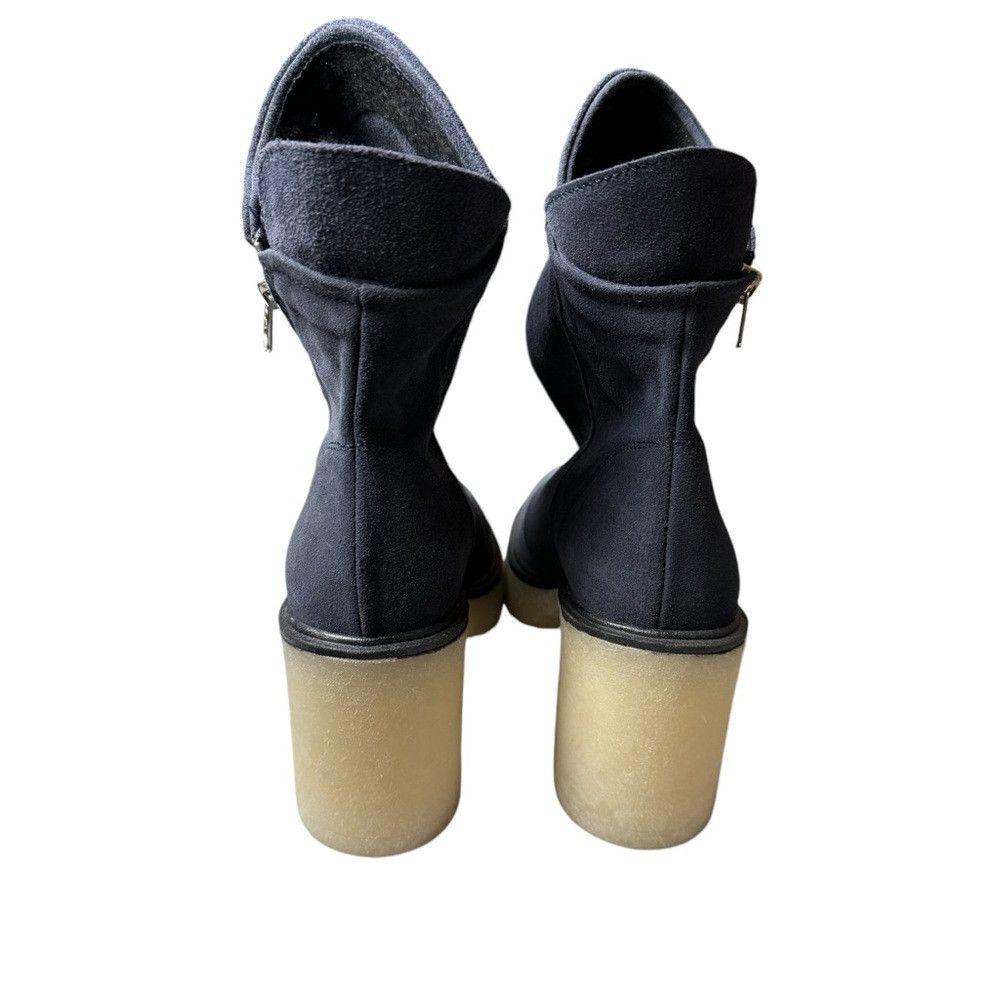 Free People New Free People Navy Suede Jack Zip Boots Size 38.5 Size US 8 / IT 38 - 5 Thumbnail
