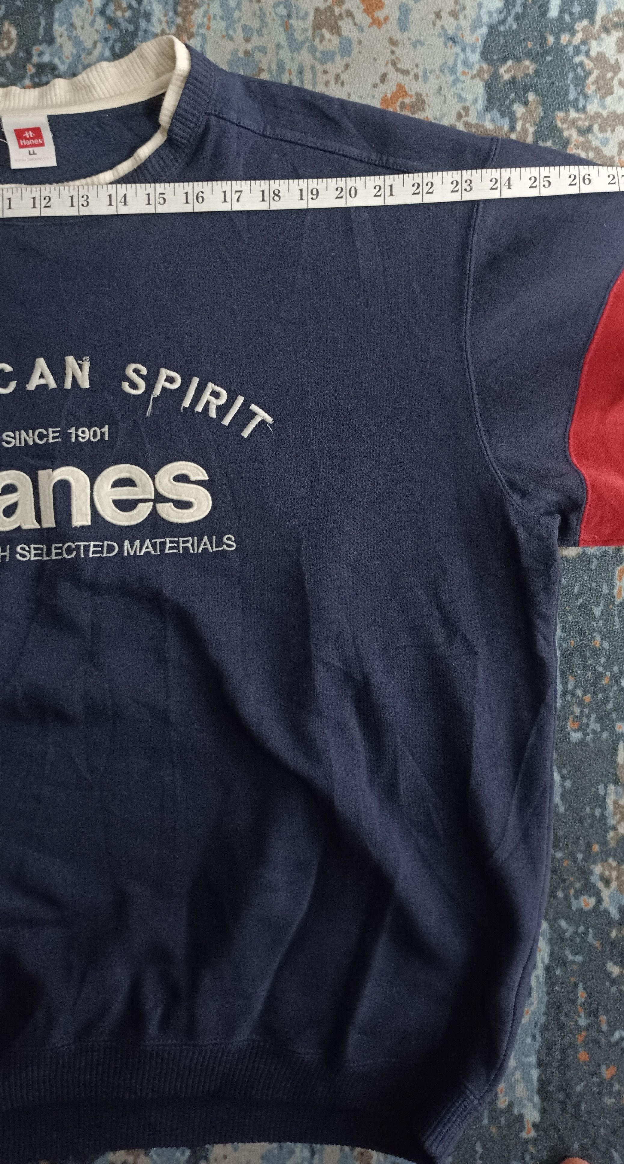 Hanes × Japanese Brand × Vintage Vintage Hanes Embroidered logo Sweatshirt Size US XL / EU 56 / 4 - 11 Thumbnail