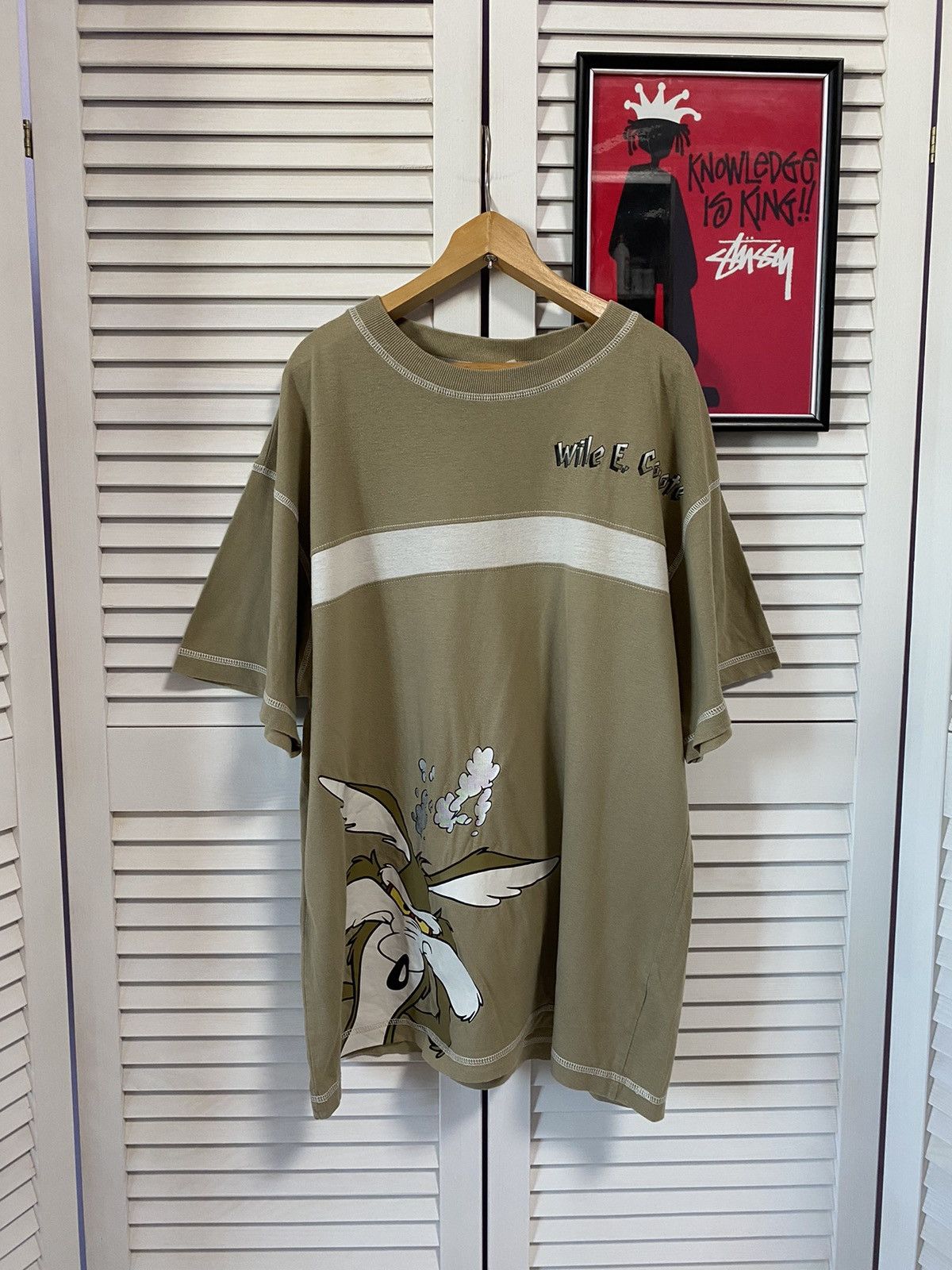 Cartoon Network × Warner Bros Vintage 90s T-Shirt Tee Looney Tunes Wile E Coyote Size US L / EU 52-54 / 3 - 1 Thumbnail