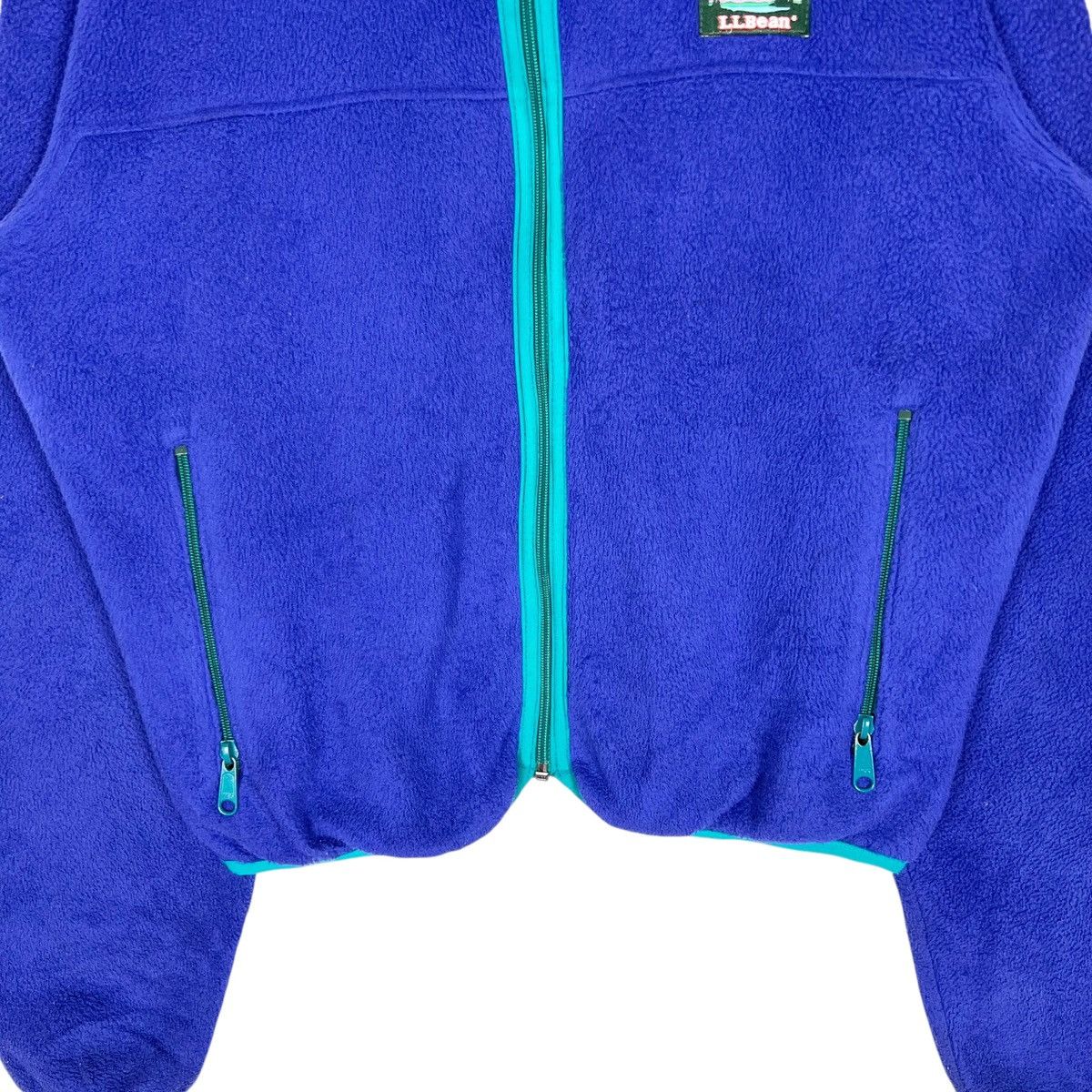 L.L. Bean Vintage LL Beans Men Zipper Fleece Jacket Size US M / EU 48-50 / 2 - 3 Thumbnail
