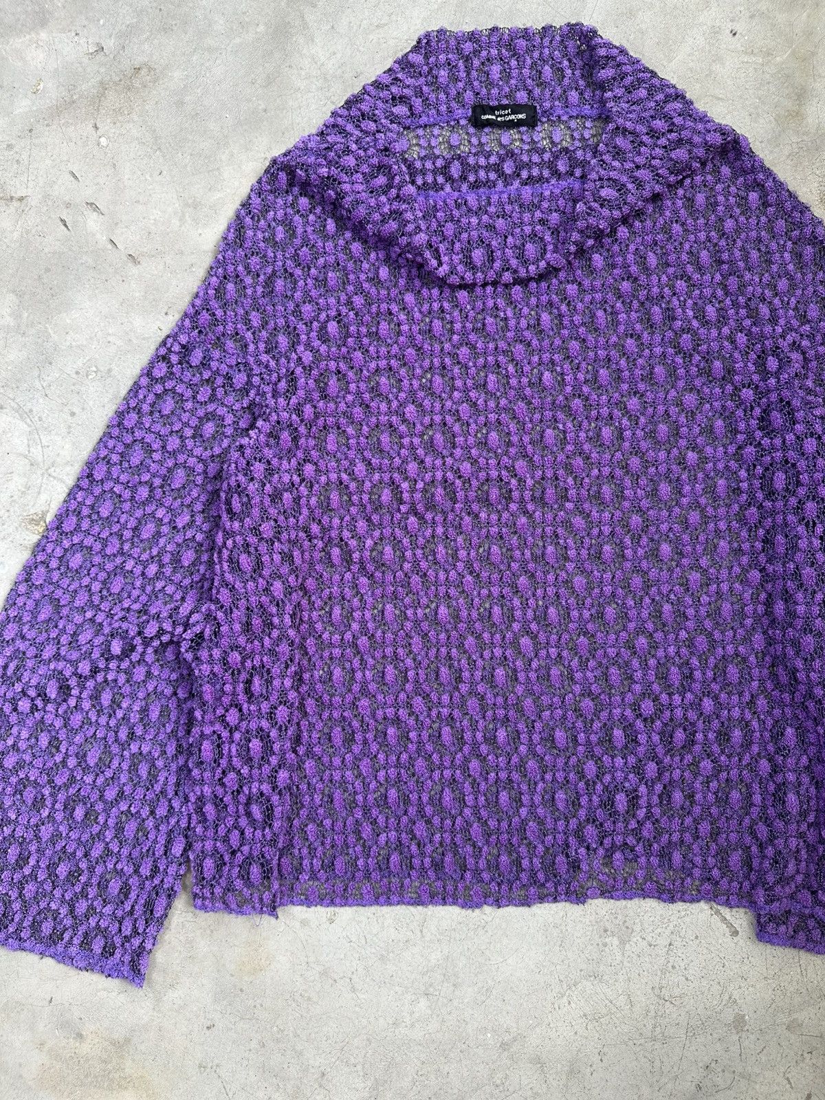 Tricot Comme des Garcons Tricot Comme Des Garcons Mesh Knit Size S / US 4 / IT 40 - 4 Thumbnail