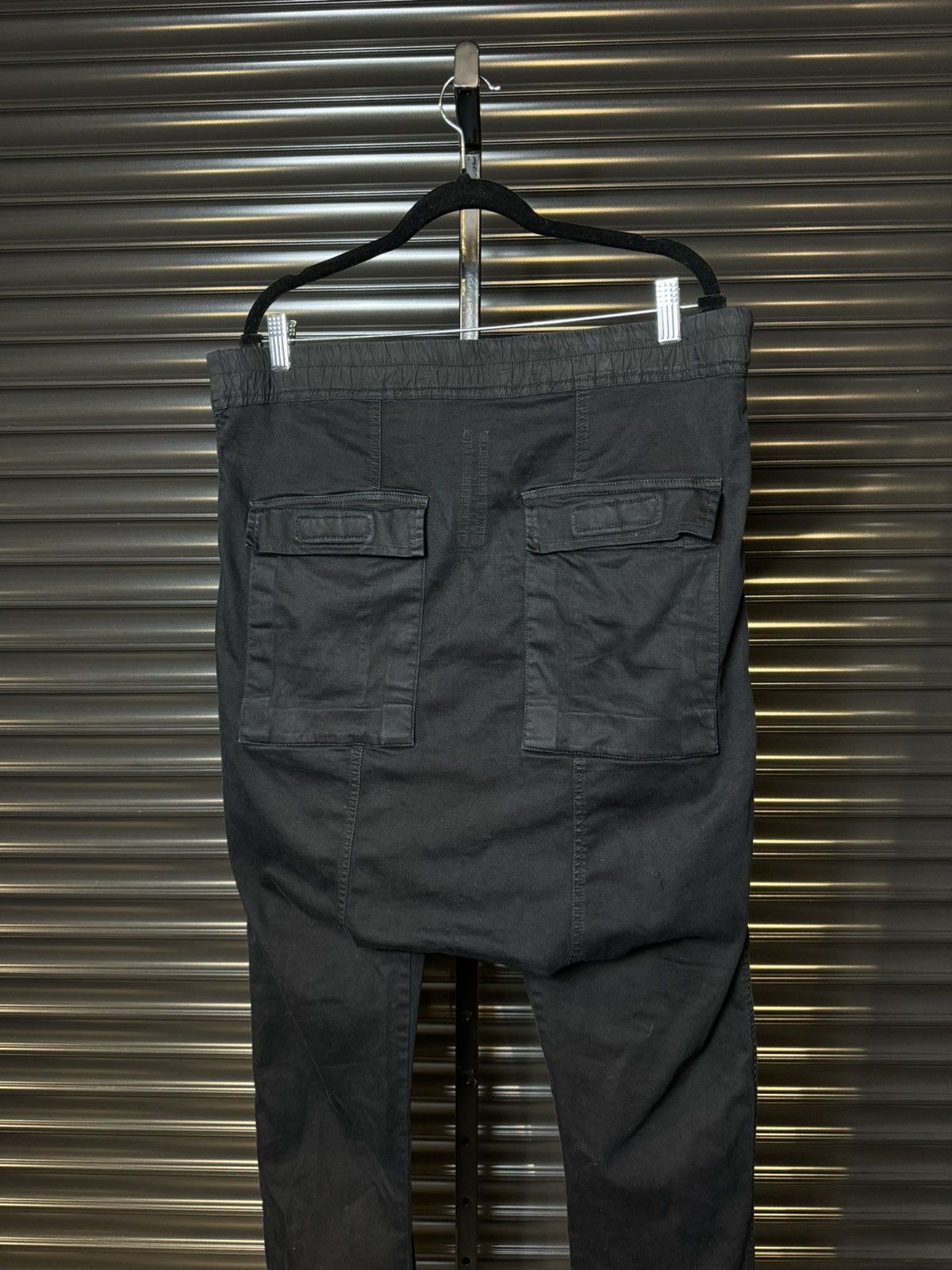 Rick Owens Rick Owens DRKSHDW Drop Crotch Black Pants - Large Size US 36 / EU 52 - 3 Thumbnail