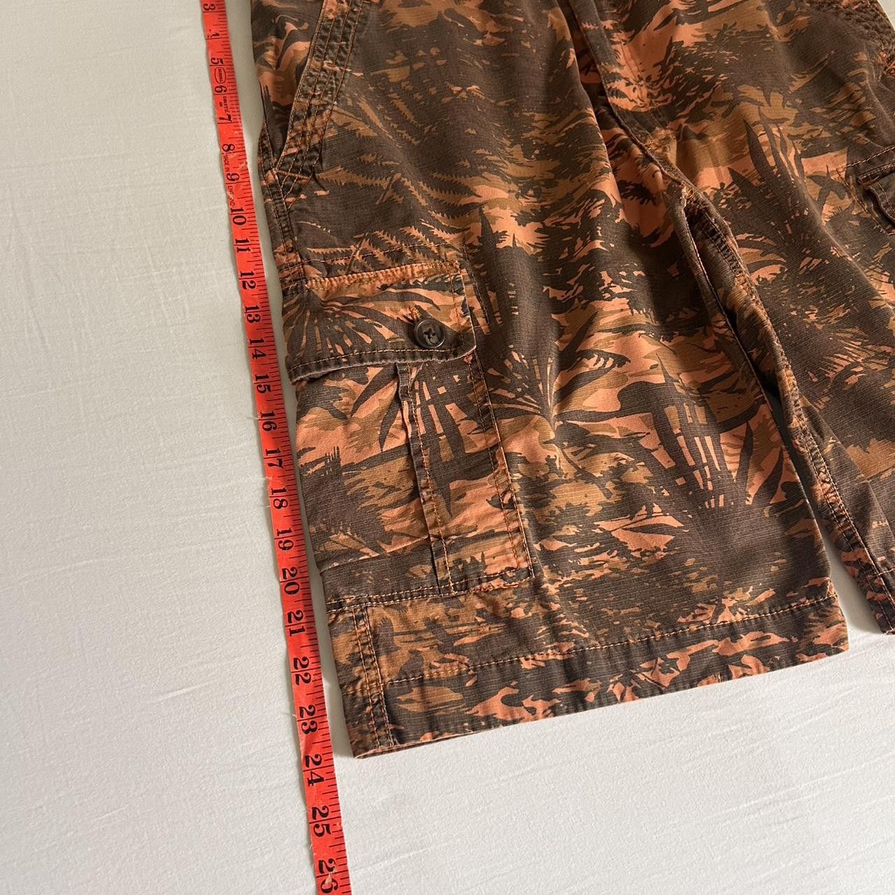Carhartt WearFirst Vintage 90s Super Sick Dry Camouflage Shorts Size US 36 / EU 52 - 4 Thumbnail