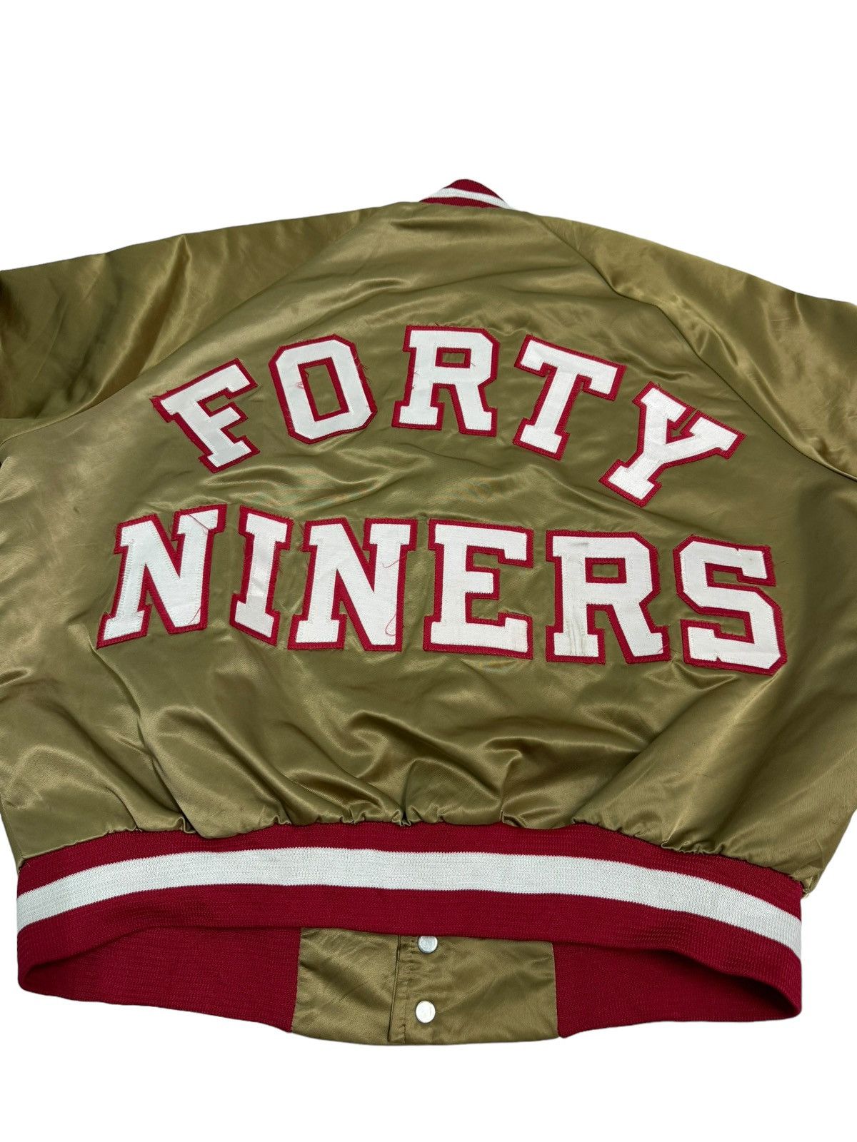 NFL Vintage NFL 49ERS Bomber Jacket Size US L / EU 52-54 / 3 - 6 Thumbnail