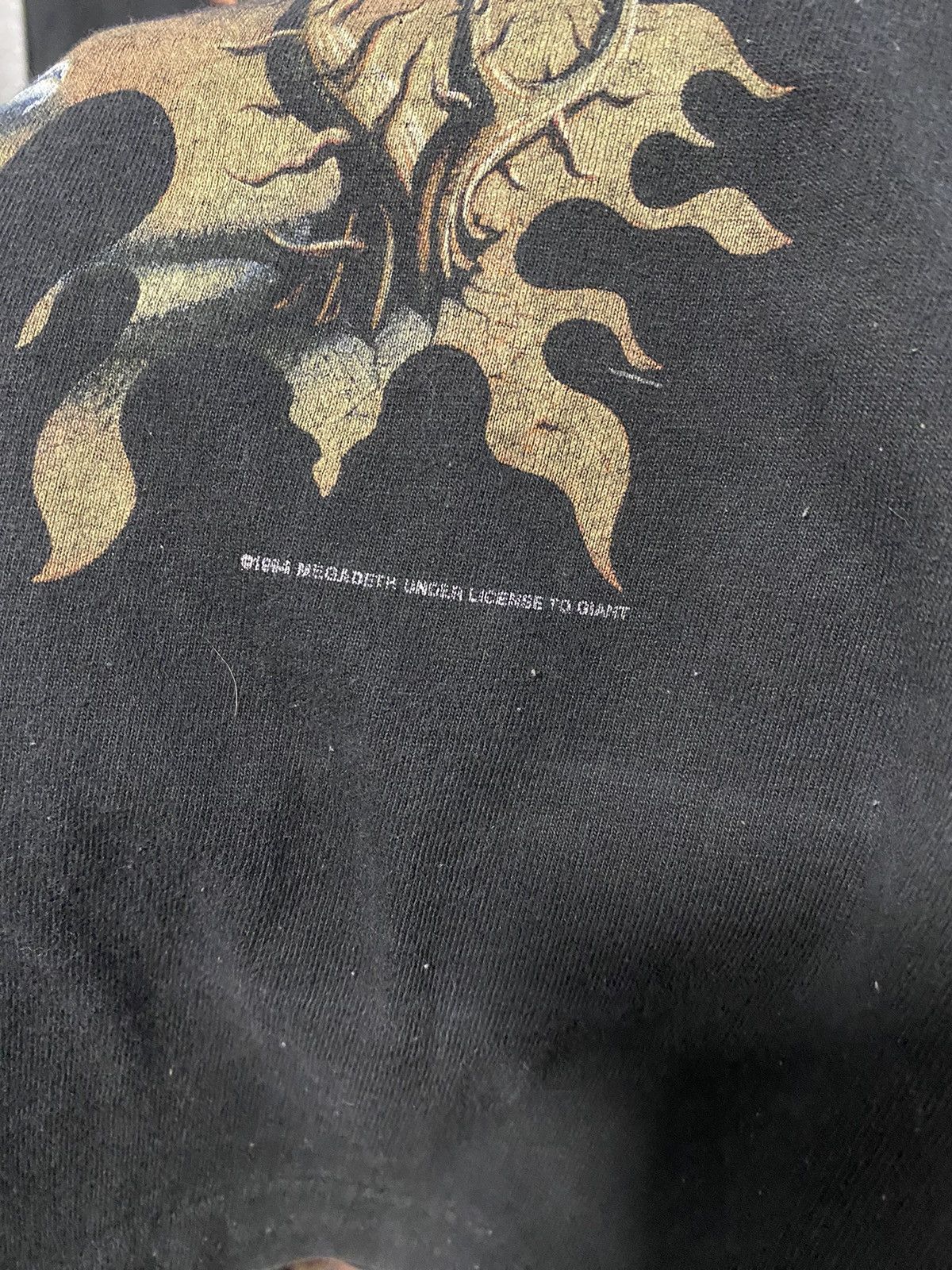 Band Tees × Vintage 1994 Megadeath Youthanasia Tour Shirt Size US L / EU 52-54 / 3 - 3 Thumbnail