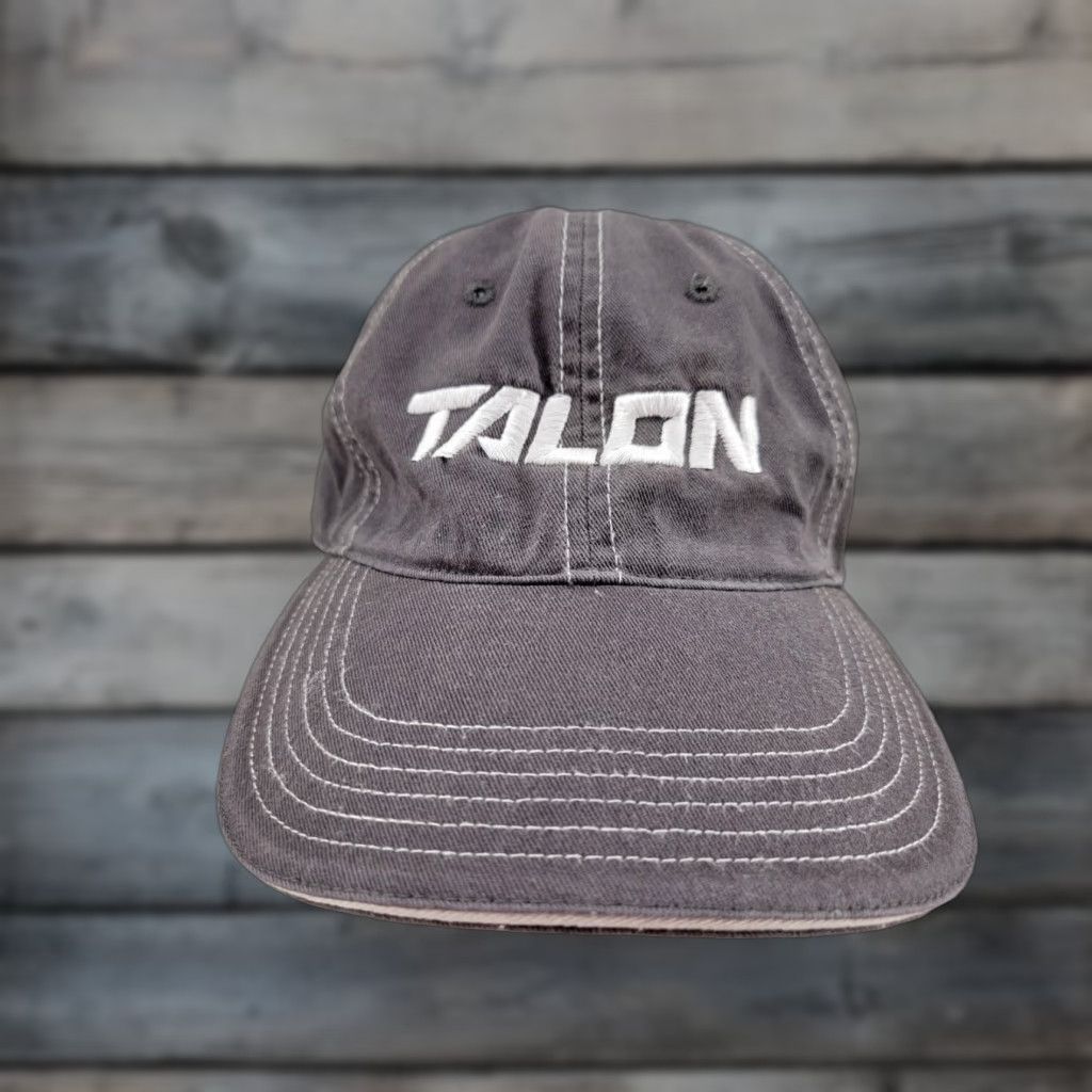 Vintage Talon Gray Hat Minn Kota Strap Back Adjustable Cotton Baseball Cap Men Adjustable Gray Minn Kota Talon Strap Back Size ONE SIZE - 1 Thumbnail