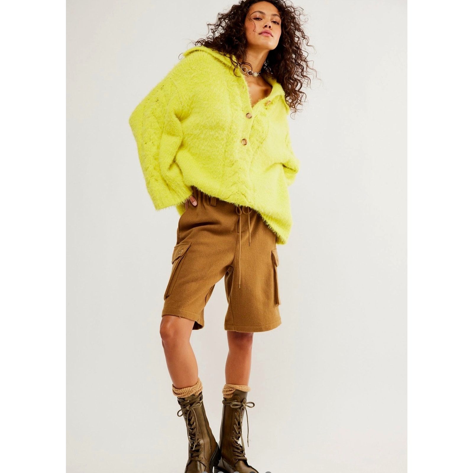 Free People Free People Lemon Tonic Sweater Size M Size M / US 6-8 / IT 42-44 - 4 Thumbnail