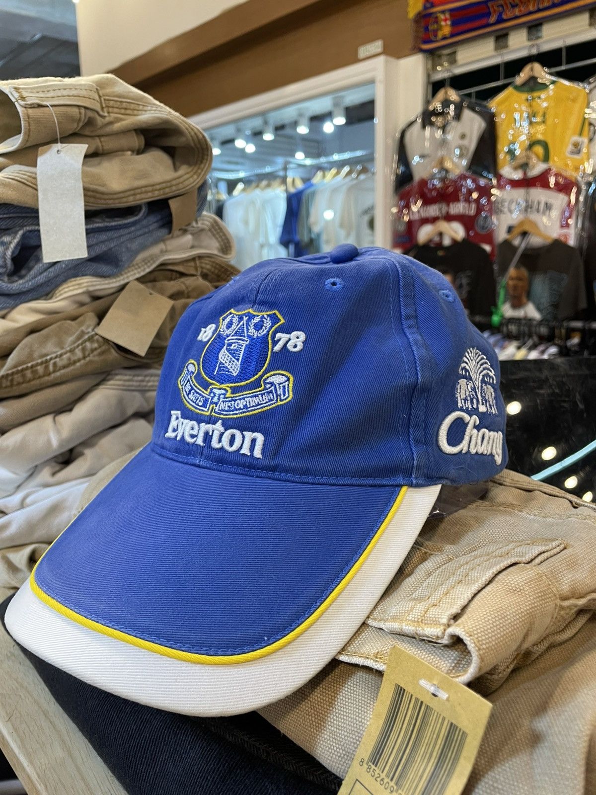 Other Vintage Everton Cap Size ONE SIZE - 1 Thumbnail