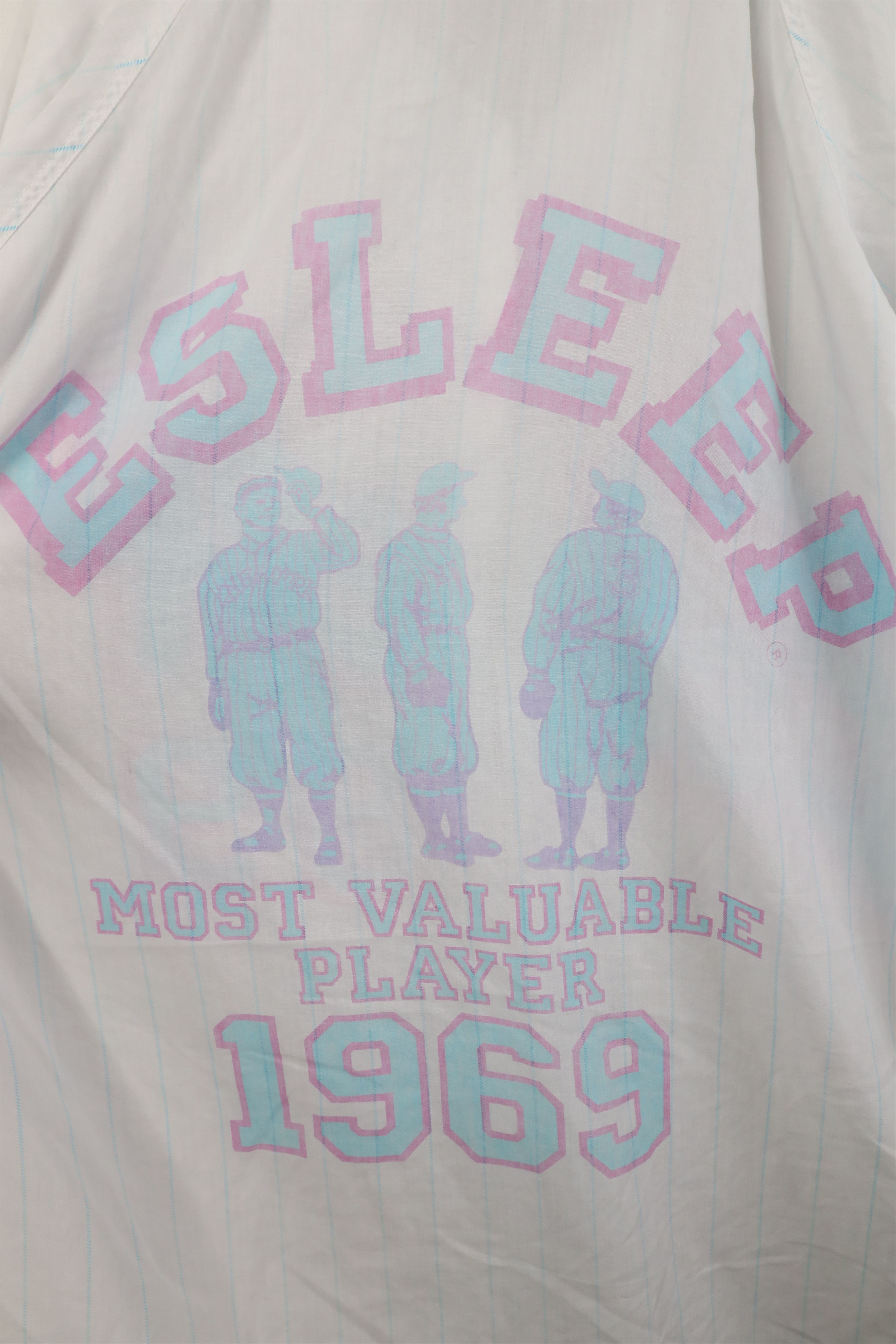 Vintage Vintage 80s Streetwear Night Gown Sleep Baseball Jersey Size XXL / US 16-18 / IT 52-54 - 10 Thumbnail