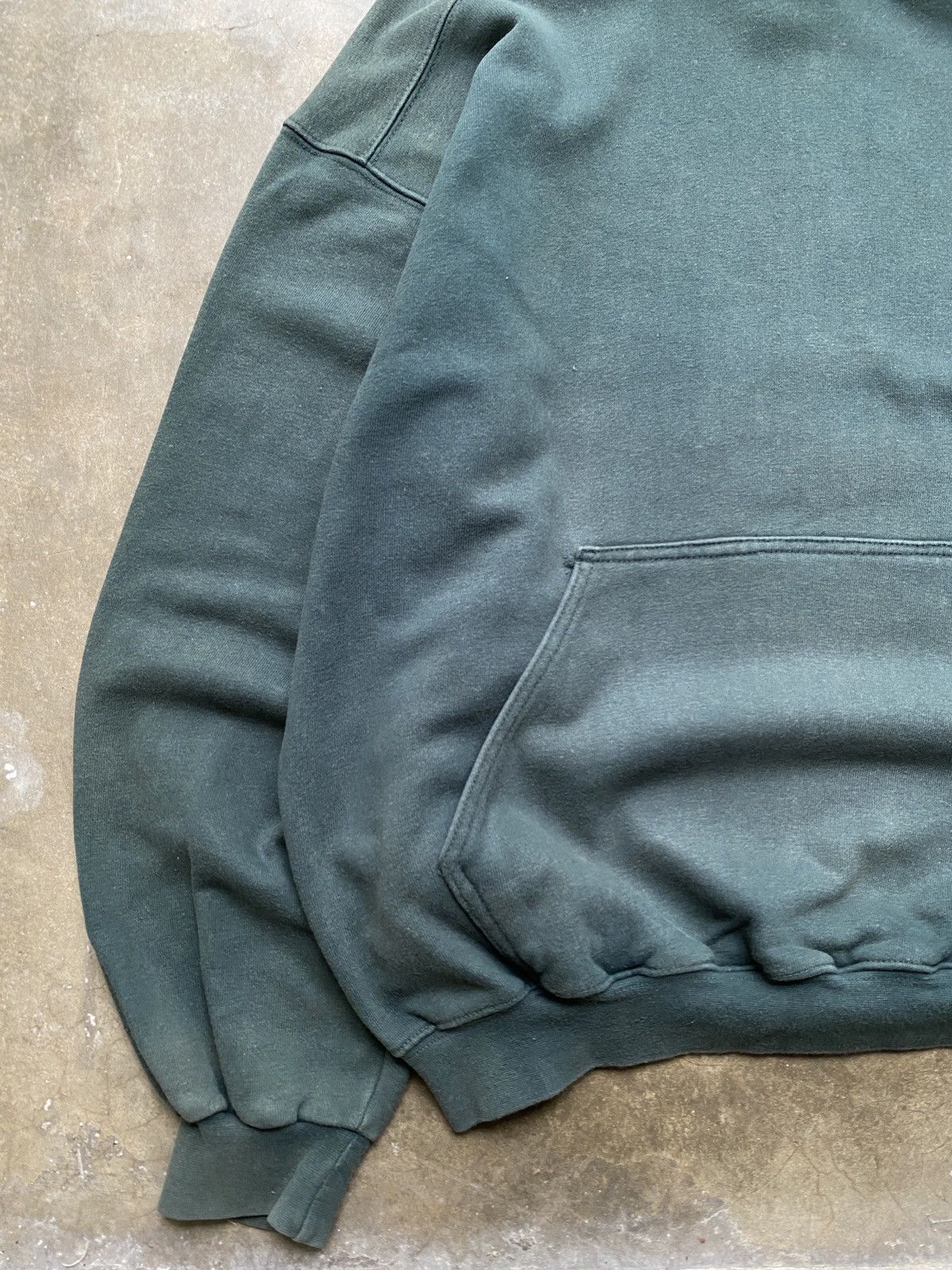 Nike × Vintage Vintage Thrashed 1990s Nike Pullover Hoodie Size US M / EU 48-50 / 2 - 10 Thumbnail