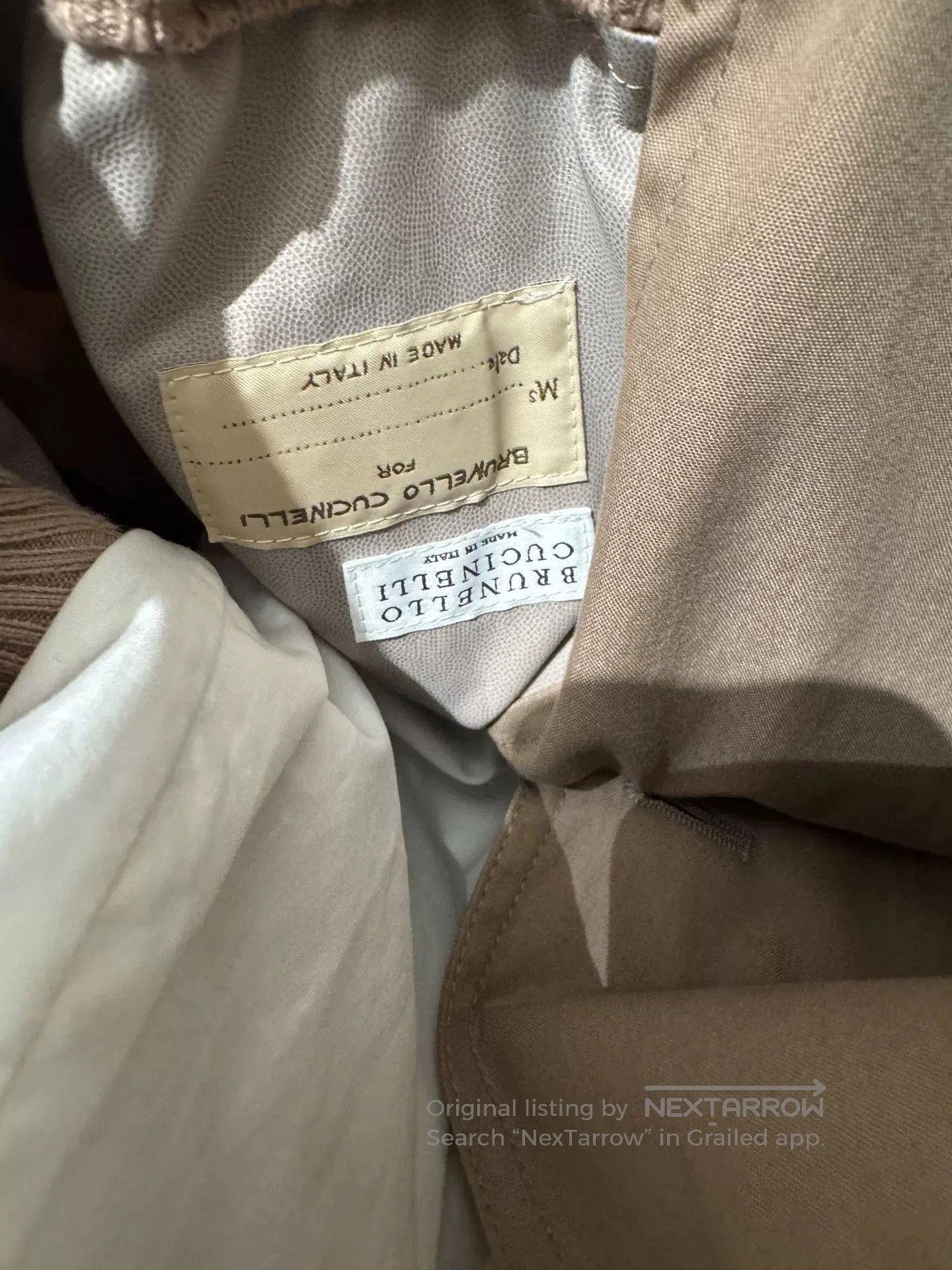 Brunello Cucinelli Brunello Cucinelli Beige Coat Size 38. Size US S / EU 44-46 / 1 - 3 Thumbnail