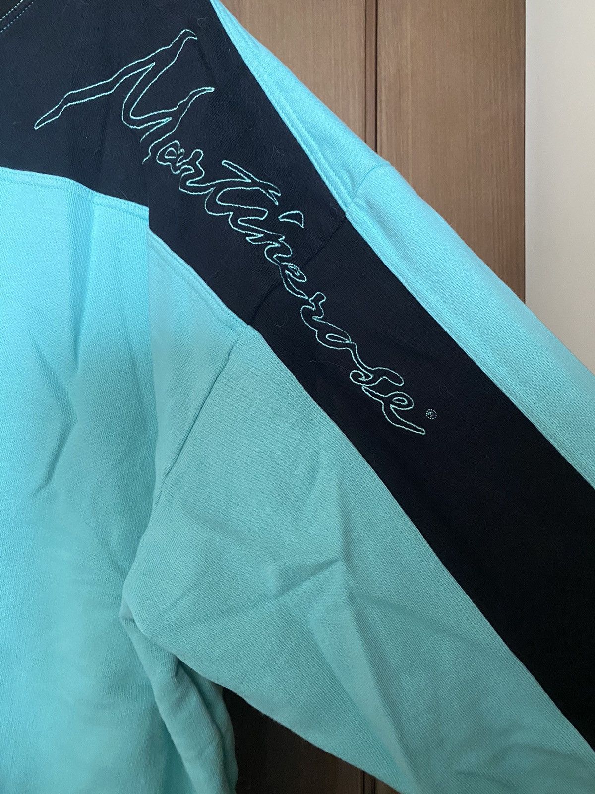 Martine Rose Crewneck Black and mint green Size US M / EU 48-50 / 2 - 2 Thumbnail