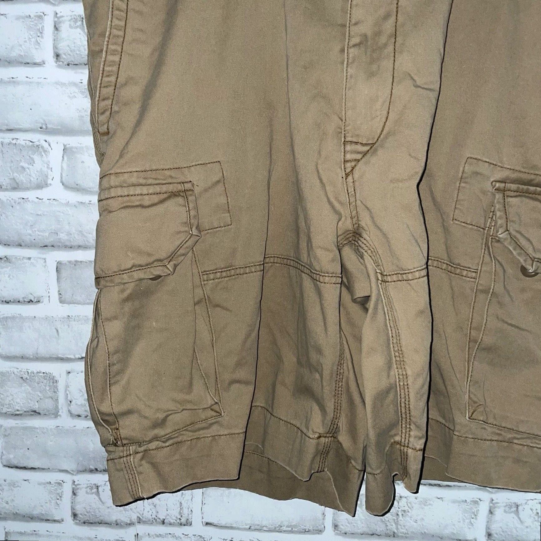 Polo Ralph Lauren Polo Ralph Lauren Cargo Shorts Mens Brown 100% Cotton Size 42 Size US XL / EU 56 / 4 - 3 Thumbnail