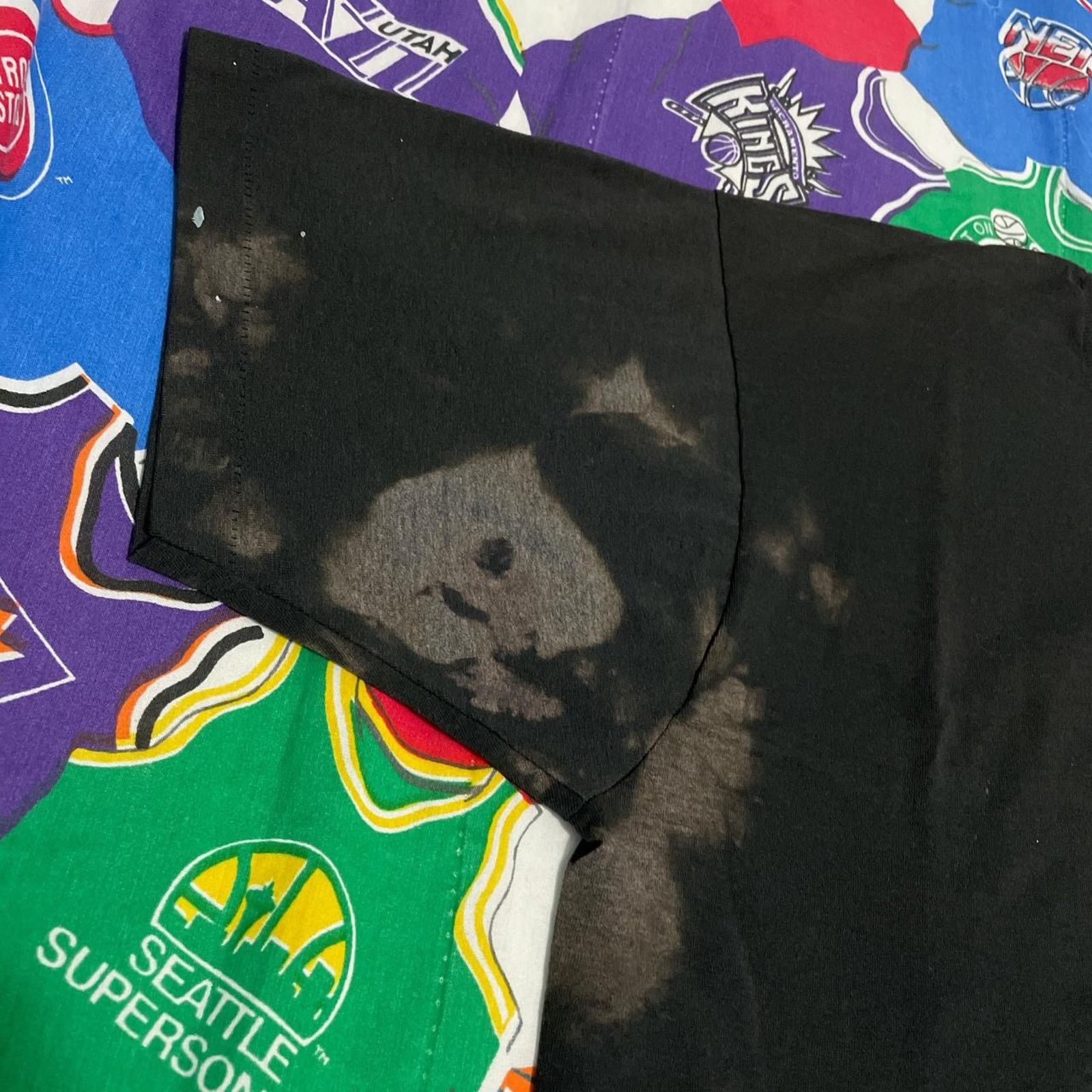 Vintage Vintage 90s Rude Dogs California Thrashed Single Stitch Tee Size US XL / EU 56 / 4 - 5 Thumbnail