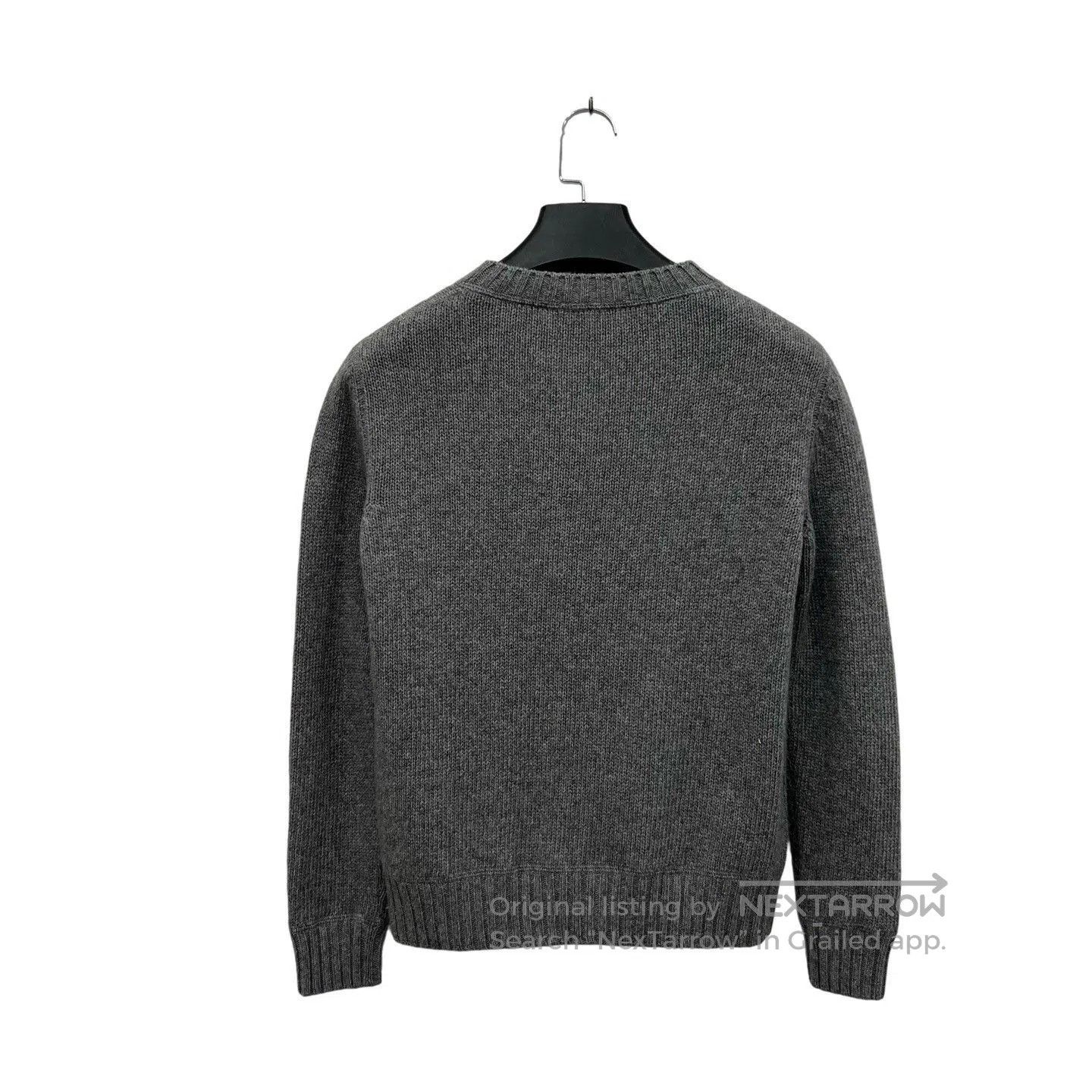 Prada Prada FW25 Embroidered Logo Cashmere Sweater. Size XS / US 0-2 / IT 36-38 - 2 Thumbnail