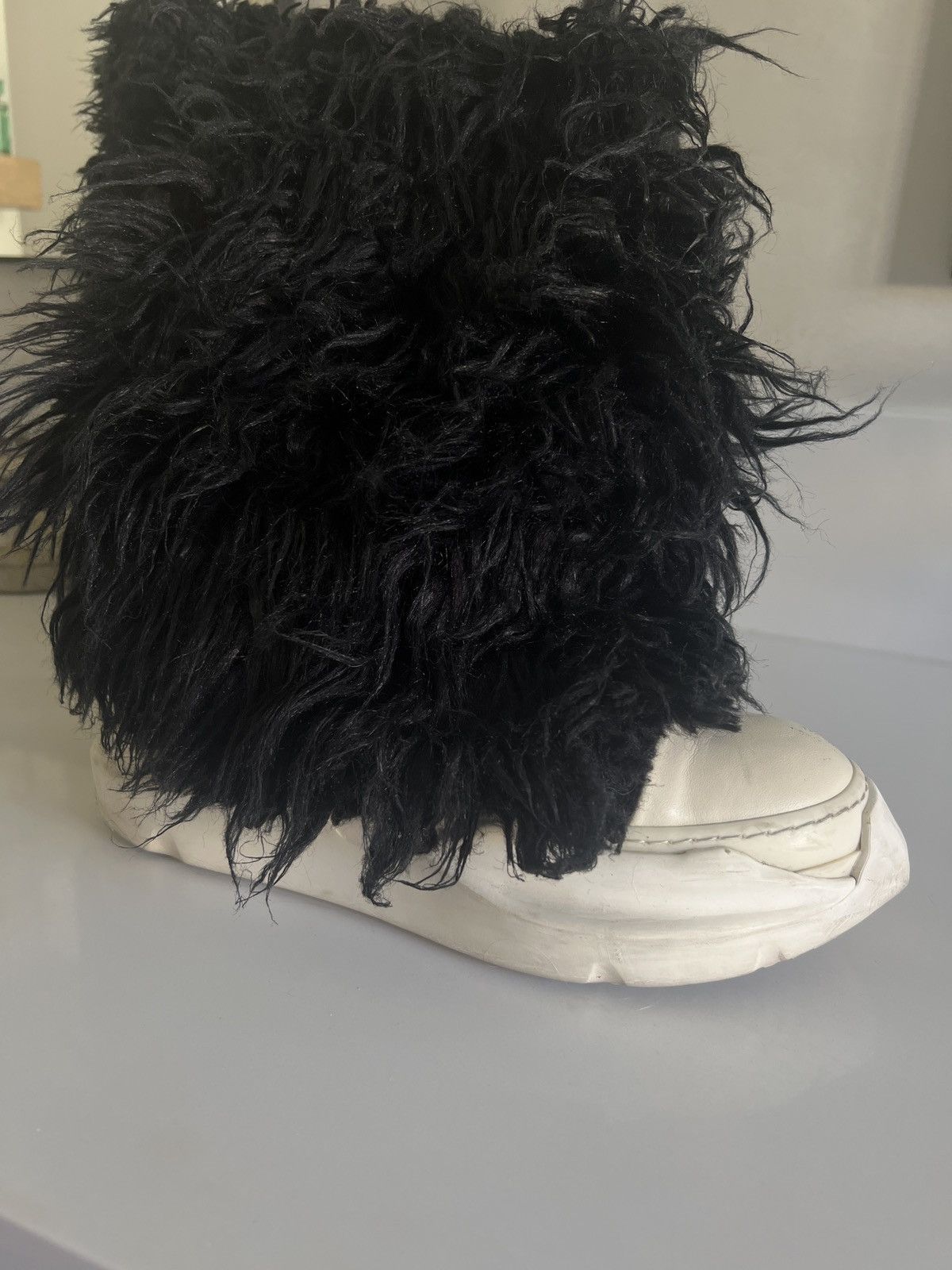 Rick Owens Rick owens faux fur sneakers Size US 10 / IT 40 - 5 Thumbnail