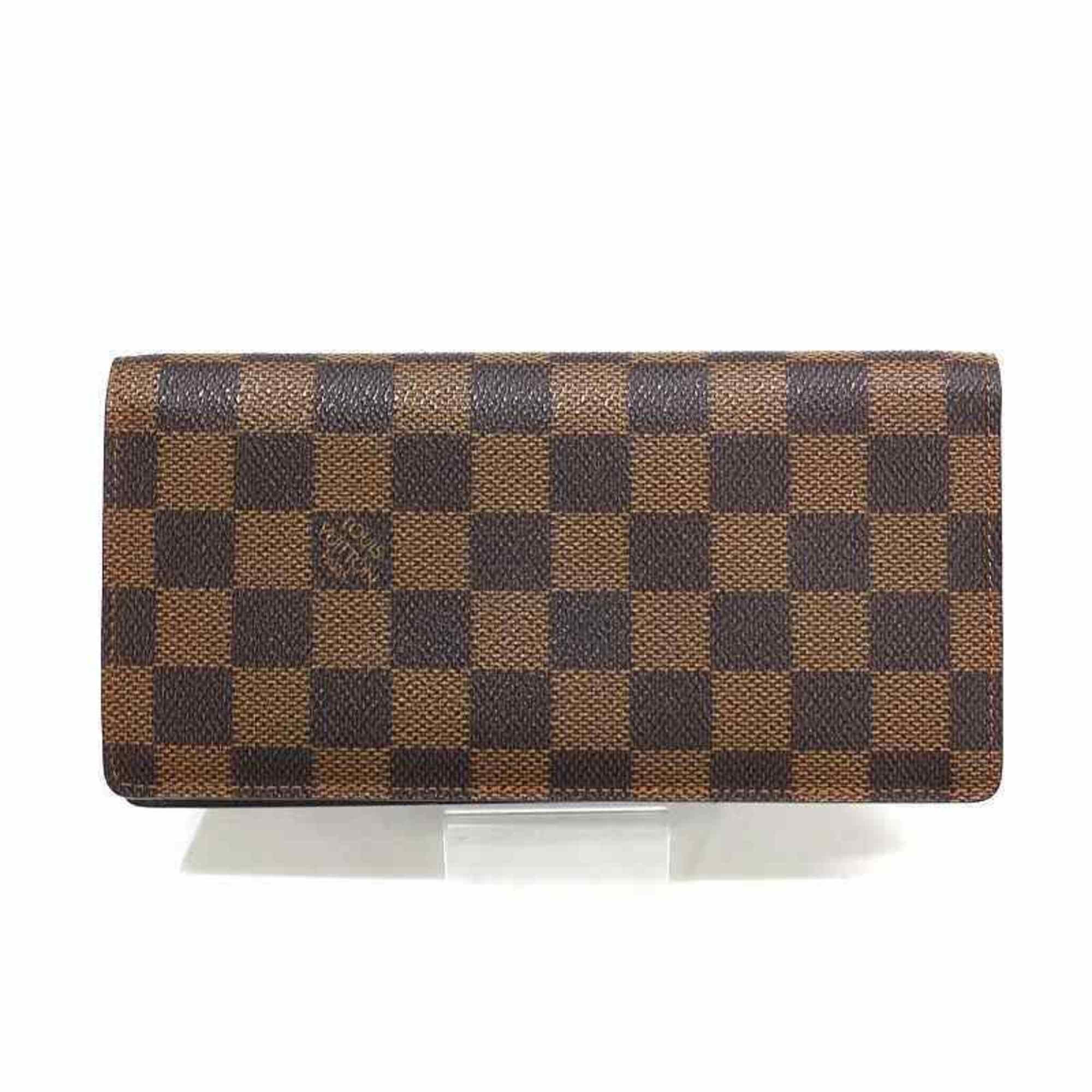 Louis Vuitton Louis Vuitton Portefeuille Brazza N60017 Long Wallet Damier JA-18089 Size ONE SIZE - 1 Thumbnail