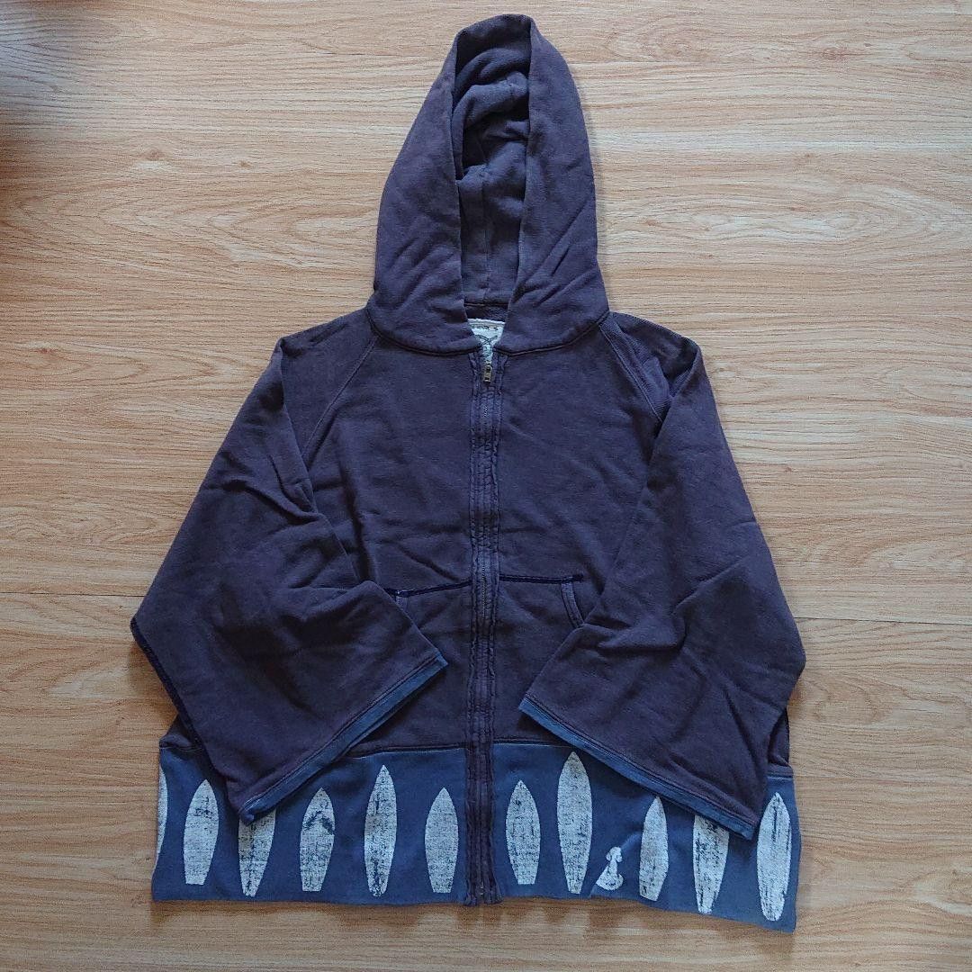 Kapital Raglan Boxy Surfboard Hoodie Size US S / EU 44-46 / 1 - 1 Thumbnail