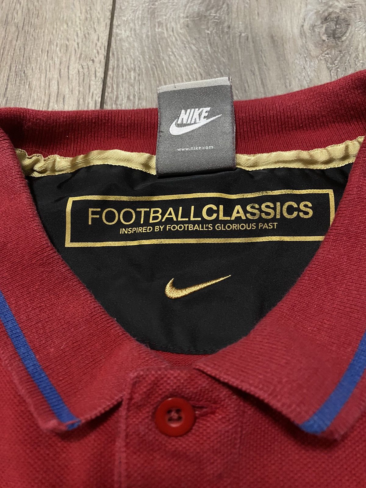 Other T-shirt Polo Nike Barcelona Retro Never Worn Soccer Football Size US XL / EU 56 / 4 - 4 Thumbnail