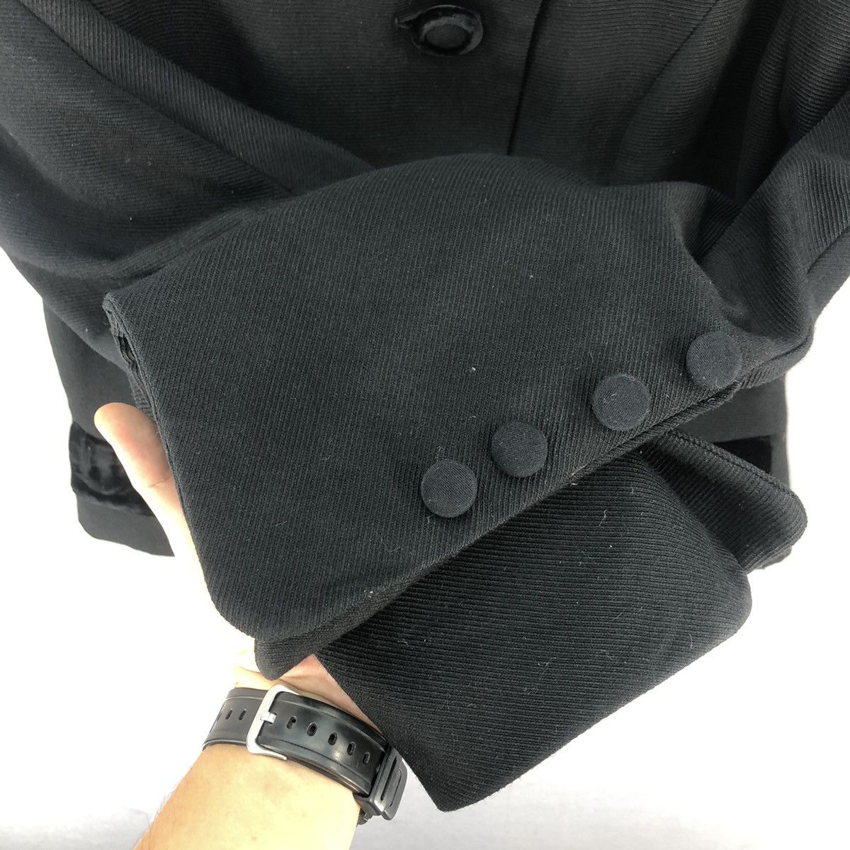Dior Vintage Christian Dior Velvet Cropped Jacket Size S / US 4 / IT 40 - 13 Thumbnail