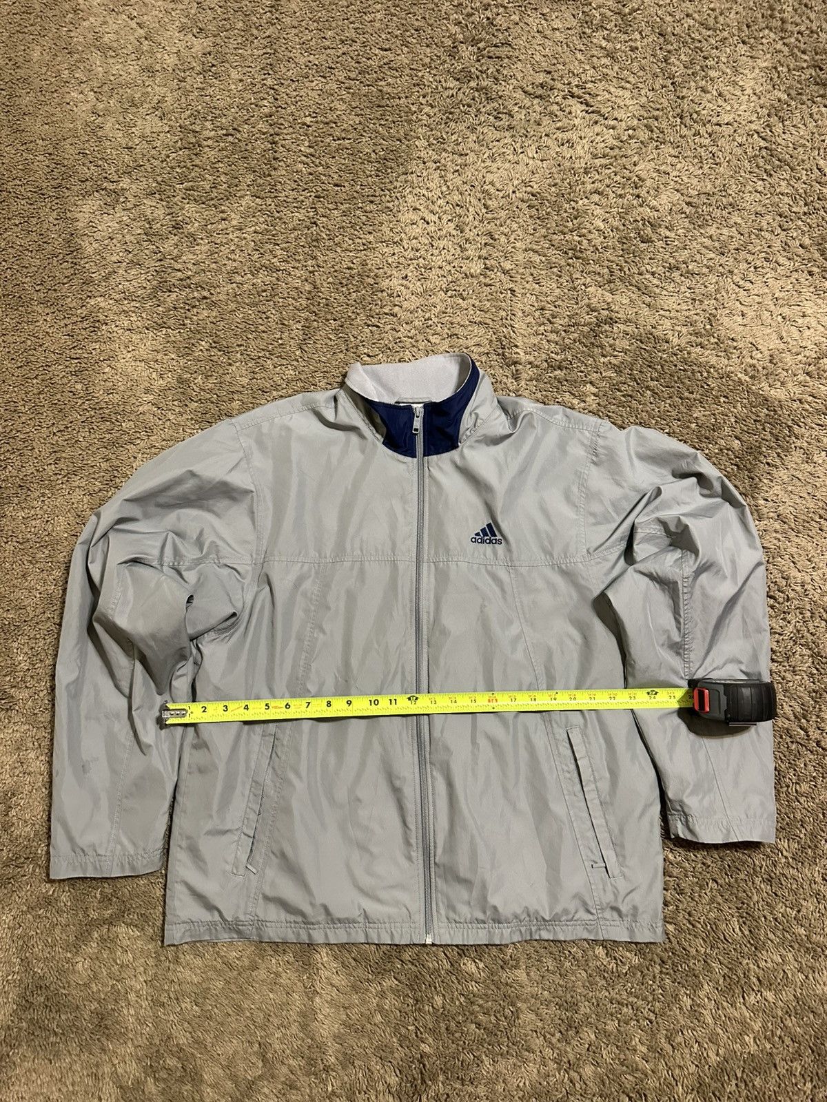 Adidas Vintage Adidas windbreaker jacket 00s size medium Size US M / EU 48-50 / 2 - 4 Thumbnail