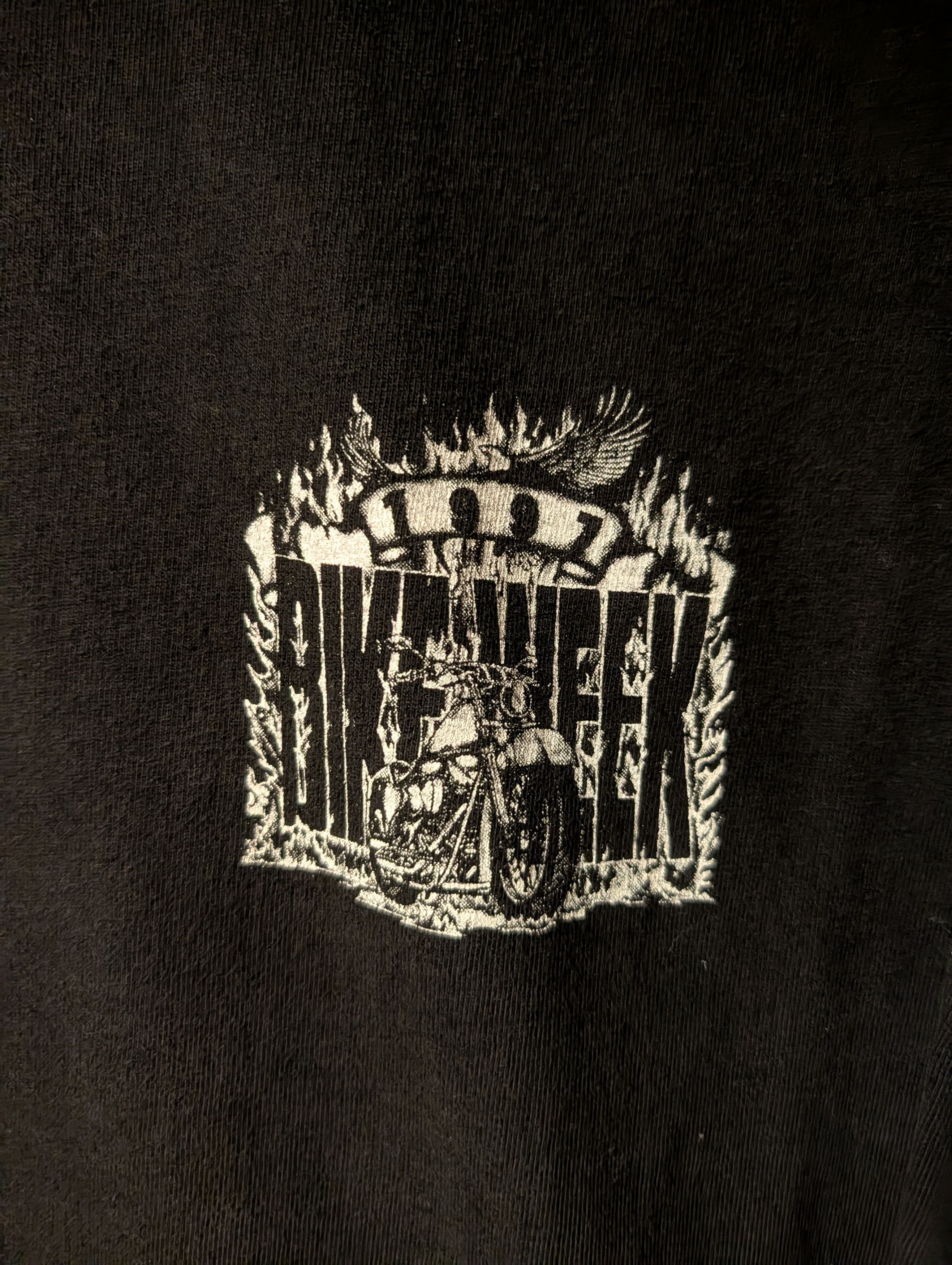 Harley Davidson Vintage 1997 Daytona Beach Bike Week Long Sleeve Shirt Hanes Size US XXL / EU 58 / 5 - 5 Thumbnail