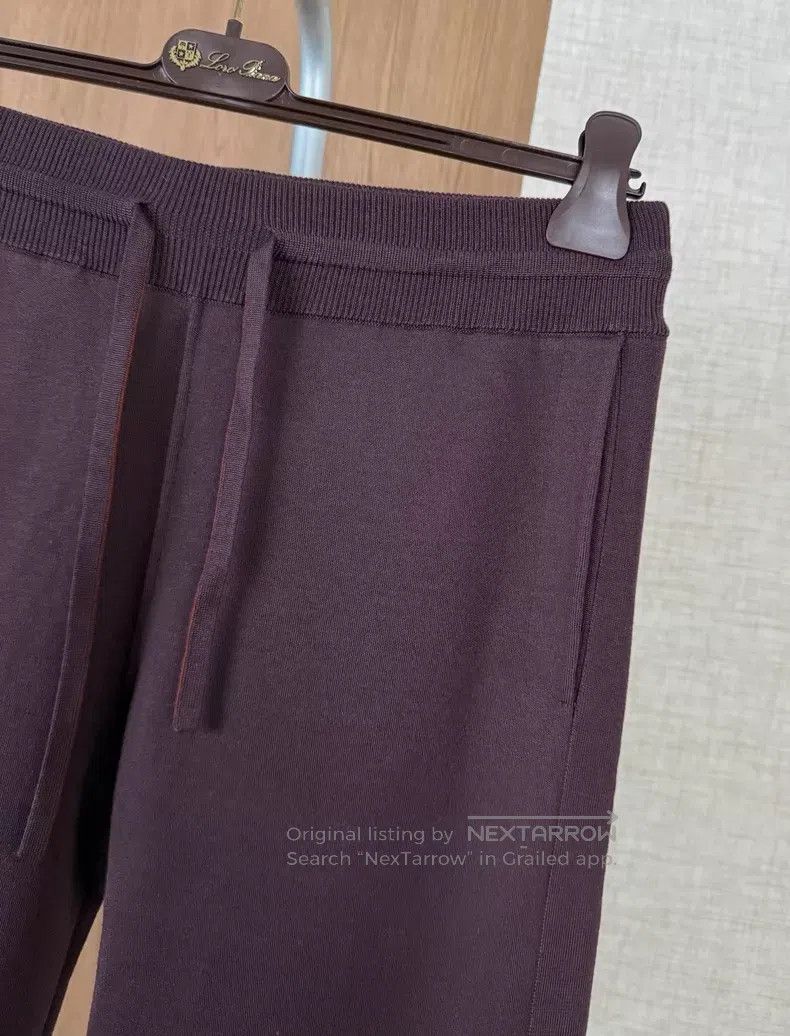 Loro Piana Loro Piana size S Men's Casual Knit Trousers for Autumn and Size US 26 / EU 42 - 4 Thumbnail