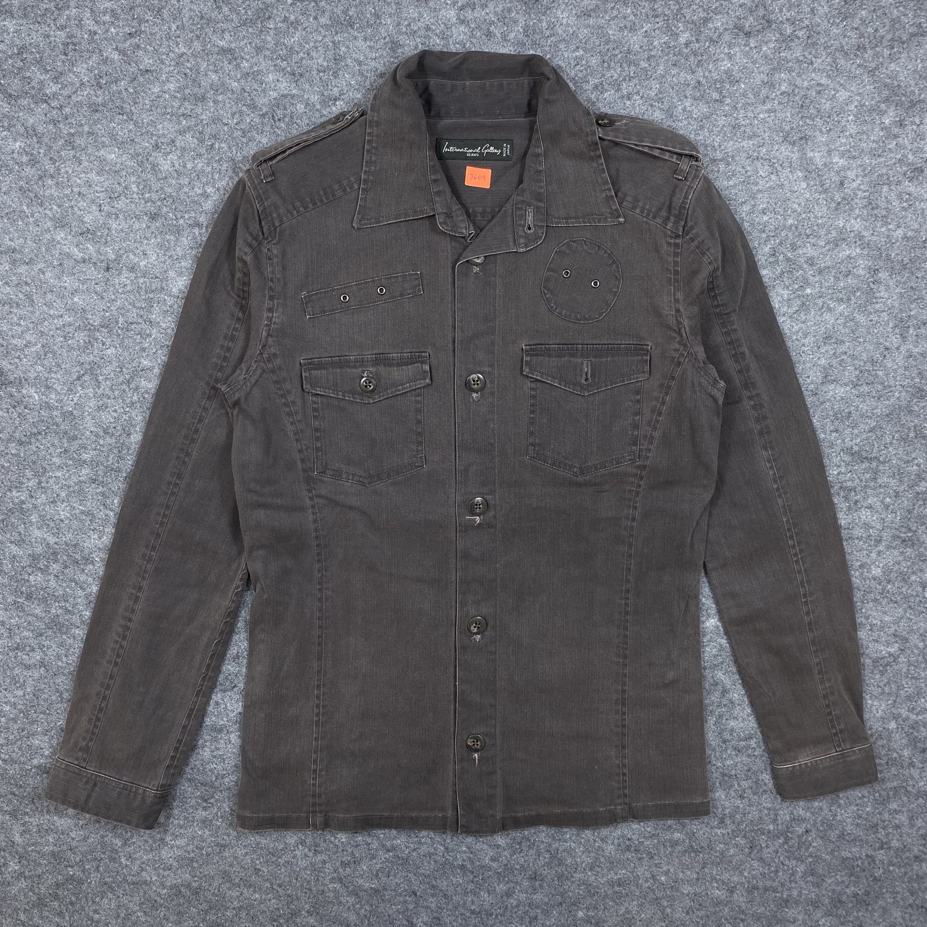 Beams Plus International Gallery Beams Military Field Shirt Jacket-J609 Size US M / EU 48-50 / 2 - 1 Thumbnail