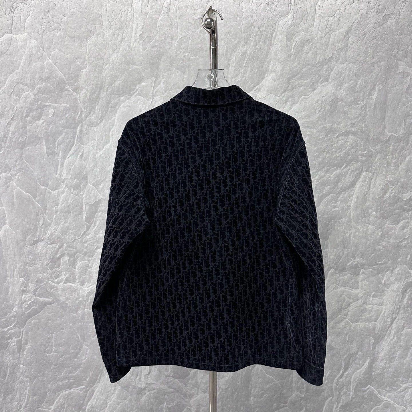 Dior Dior Monogram Flocked Shirt Jacket Size US M / EU 48-50 / 2 - 4 Thumbnail