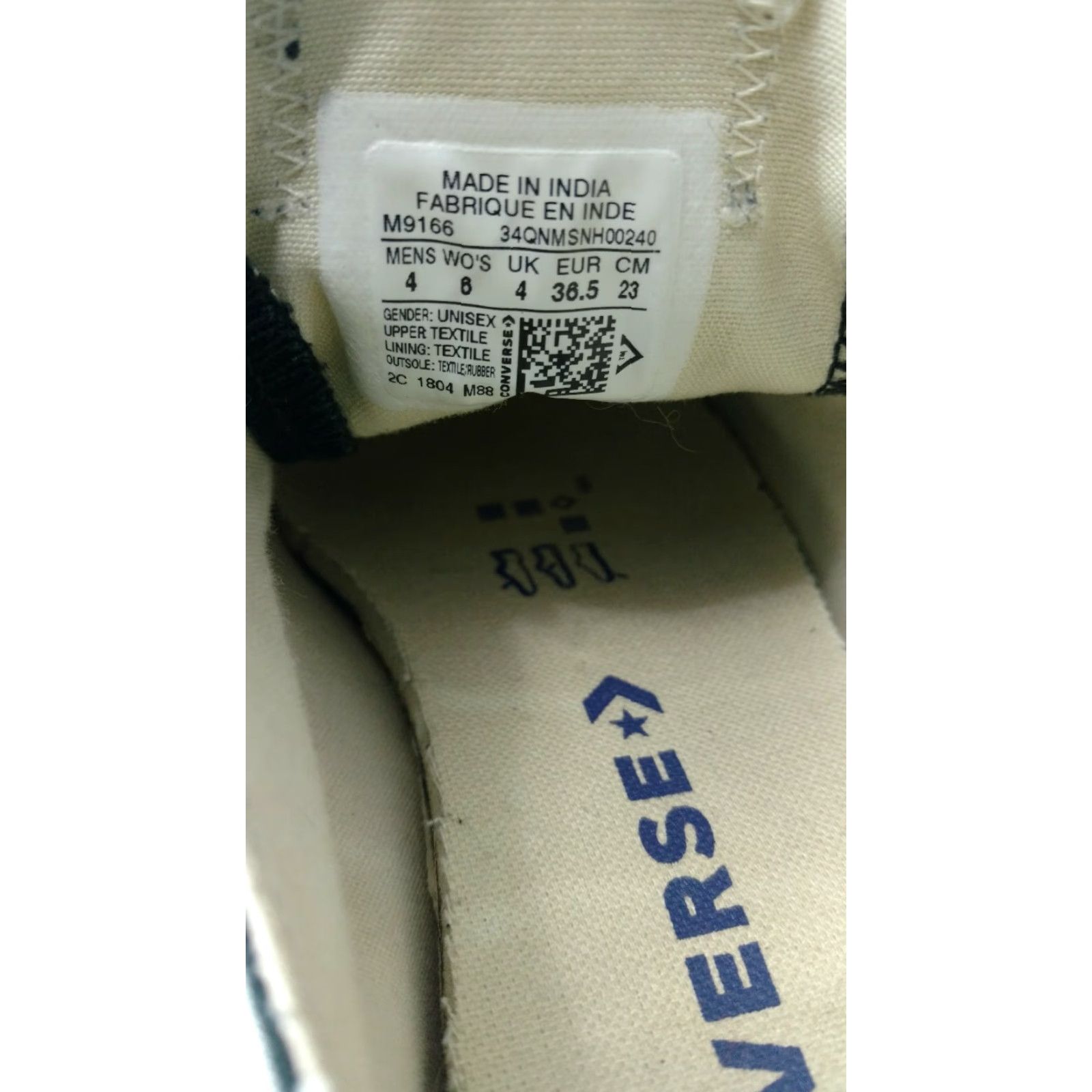 Converse CONVERSE ALL STAR CANVAS SHOES LOW TOP UNISEX MEN 4 / WOMEN 6 BLACK - ATHLETIC SNEAKERS MEN WOMEN 4 6 CANVAS LOW TOP BLACK Size S / US 4 / IT 40 - 4 Thumbnail