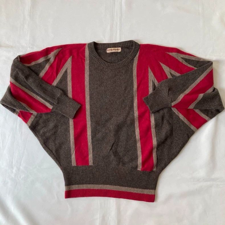 Issey Miyake issey miyake size:one size Profiled knitted sweater Size US XXS / EU 40 - 1 Thumbnail
