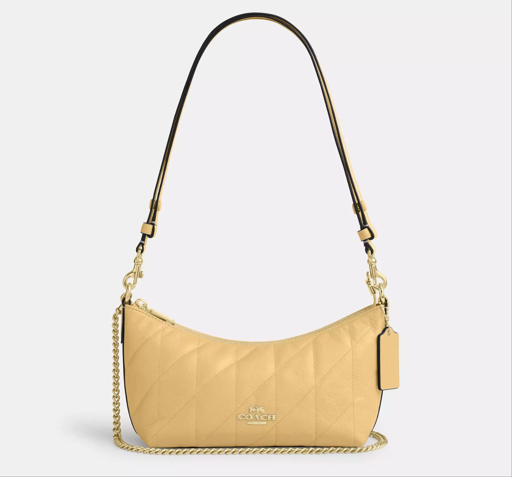 Coach Caitlin Shoulder Bag With Quilting CDZ88 Size ONE SIZE - 2 Thumbnail