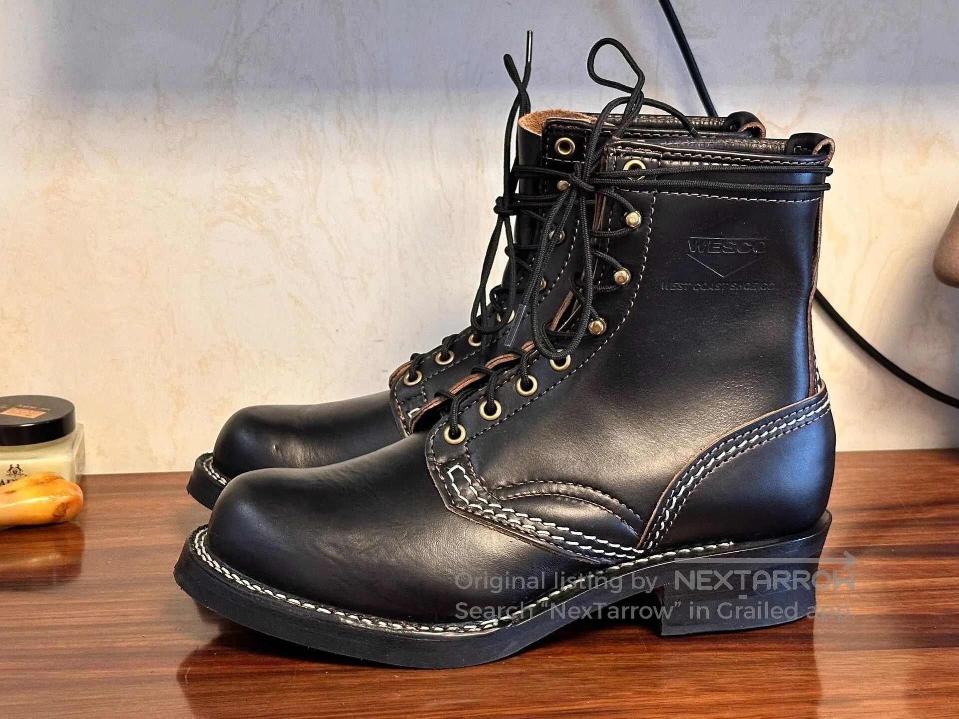 WESCO Wesco Jobmaster Work Boots. Size US 8.5 / EU 41-42 - 3 Thumbnail